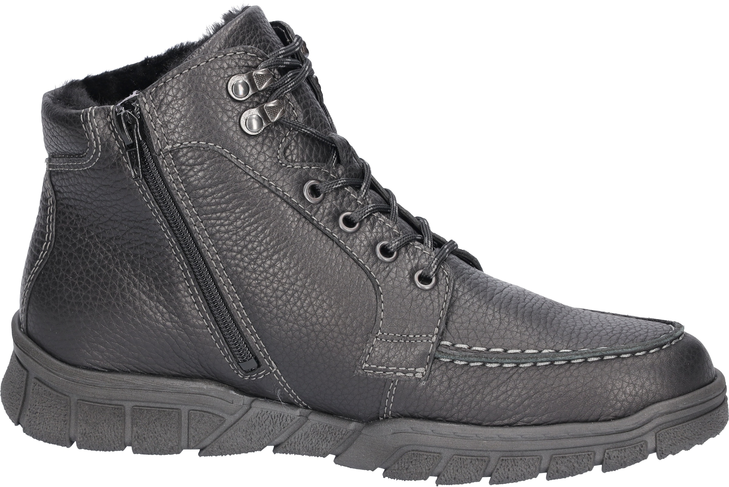Waldläufer Winterboots »H-LINO«  Schürboots, Stiefelette, Bequemschuh in Komfortweite H (= sehr weit)