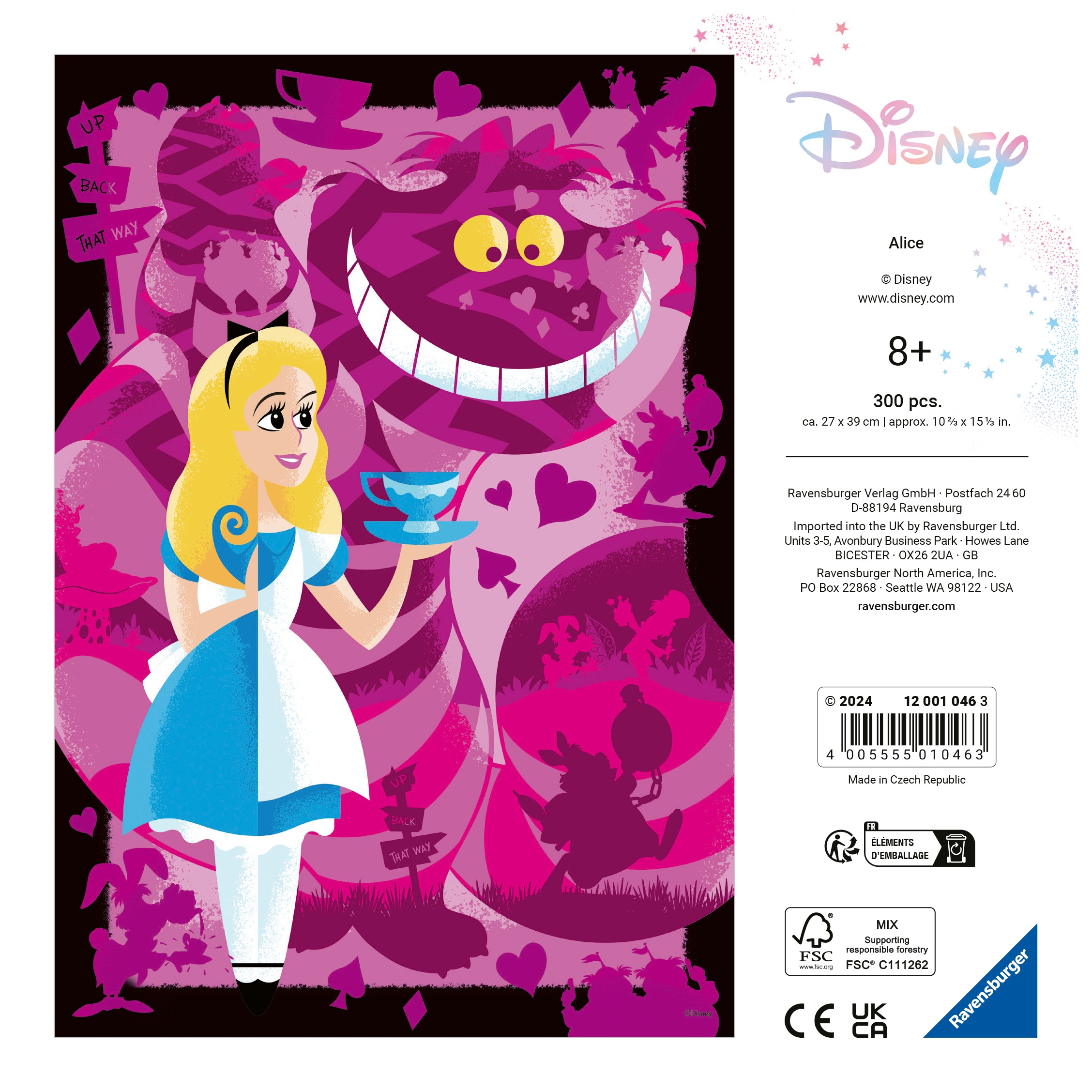 Ravensburger Puzzle »Disney Classics, Alice«, Made in Europe