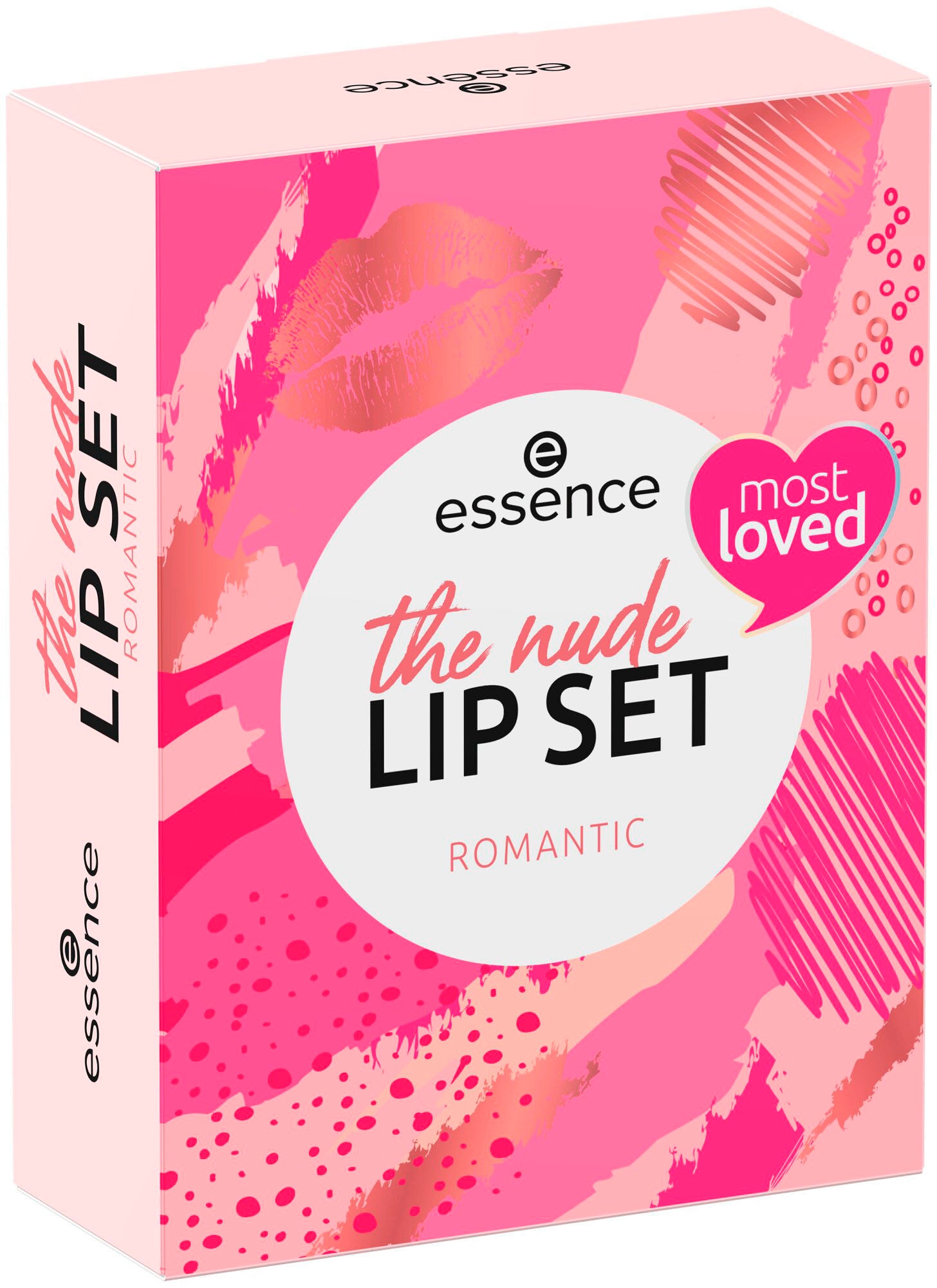 Lippenpflege-Set »the nude lip set romantic«, (Set, 3 tlg.)