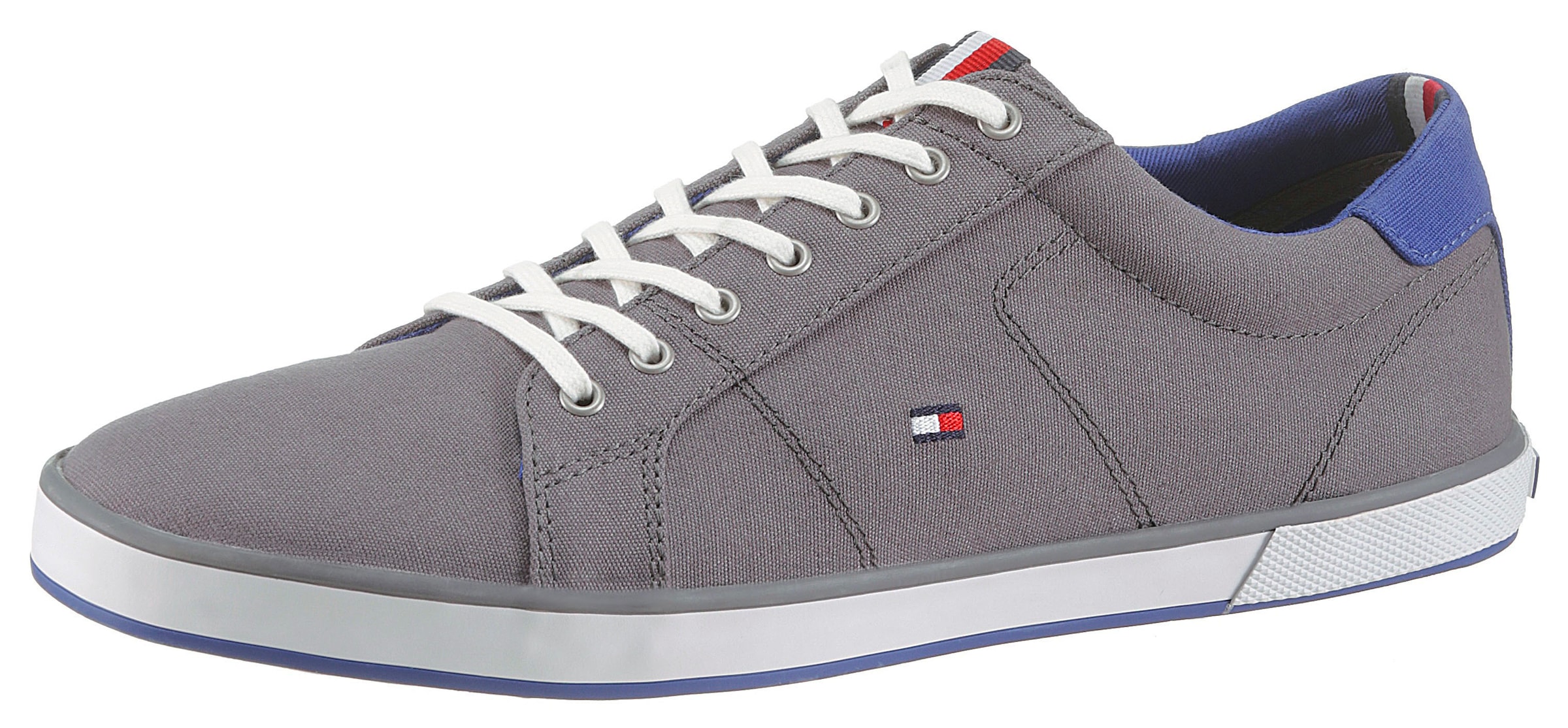Tommy Hilfiger Sneaker »H2285ARLOW 1D«, mit seitlichem Logoflag, Freizeitschuh, Halbschuh, Schnürschuh
