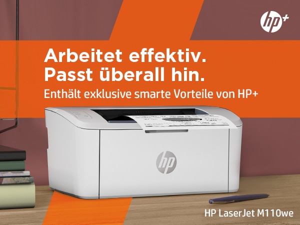 HP Laserdrucker Rechnung Schwarzweiß, auf bestellen Ink HP+ kompatibel Instant Wireless«, »LaserJetM110we