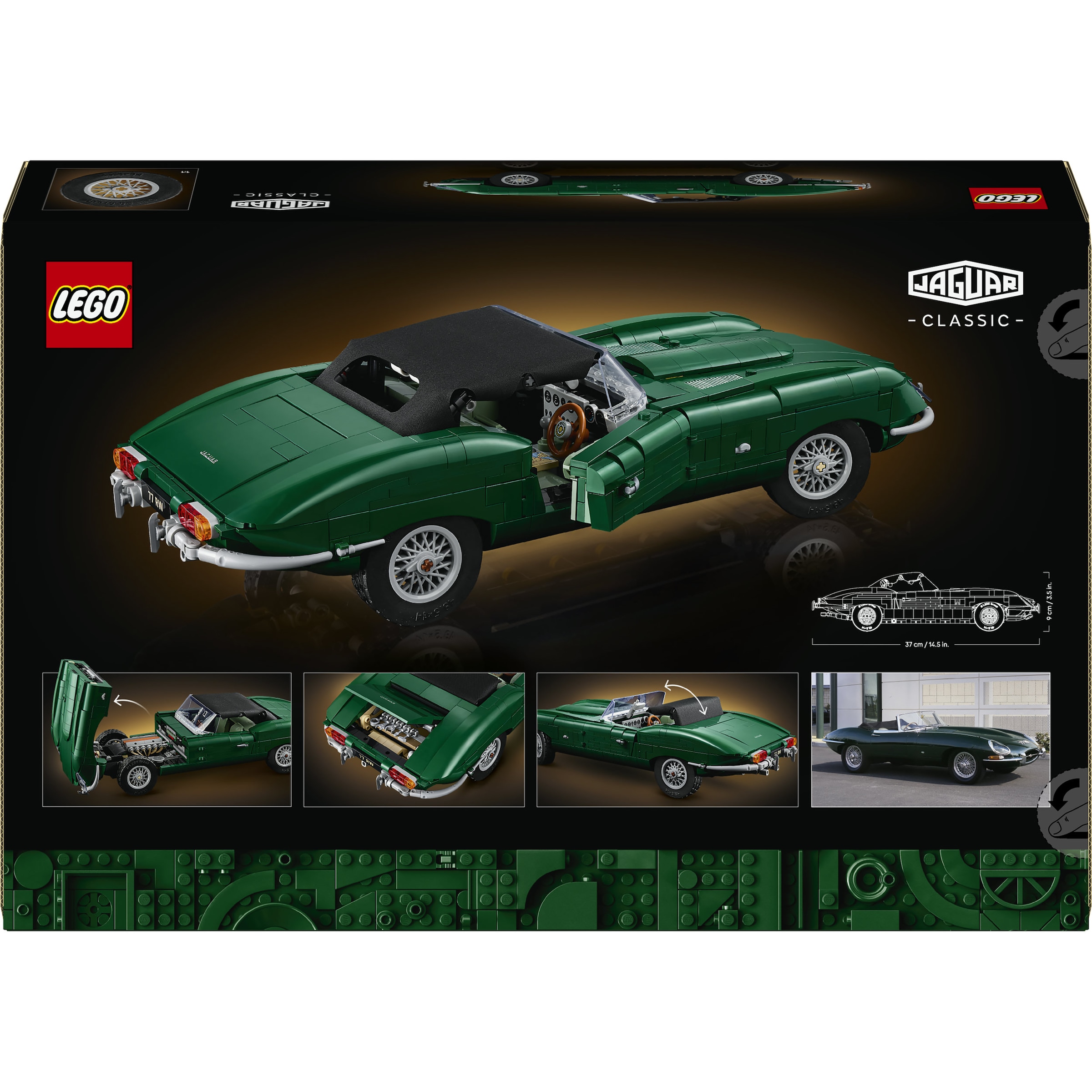 LEGO® Konstruktionsspielsteine »Jaguar E-Type (11381), LEGO Icons« Made in Europe