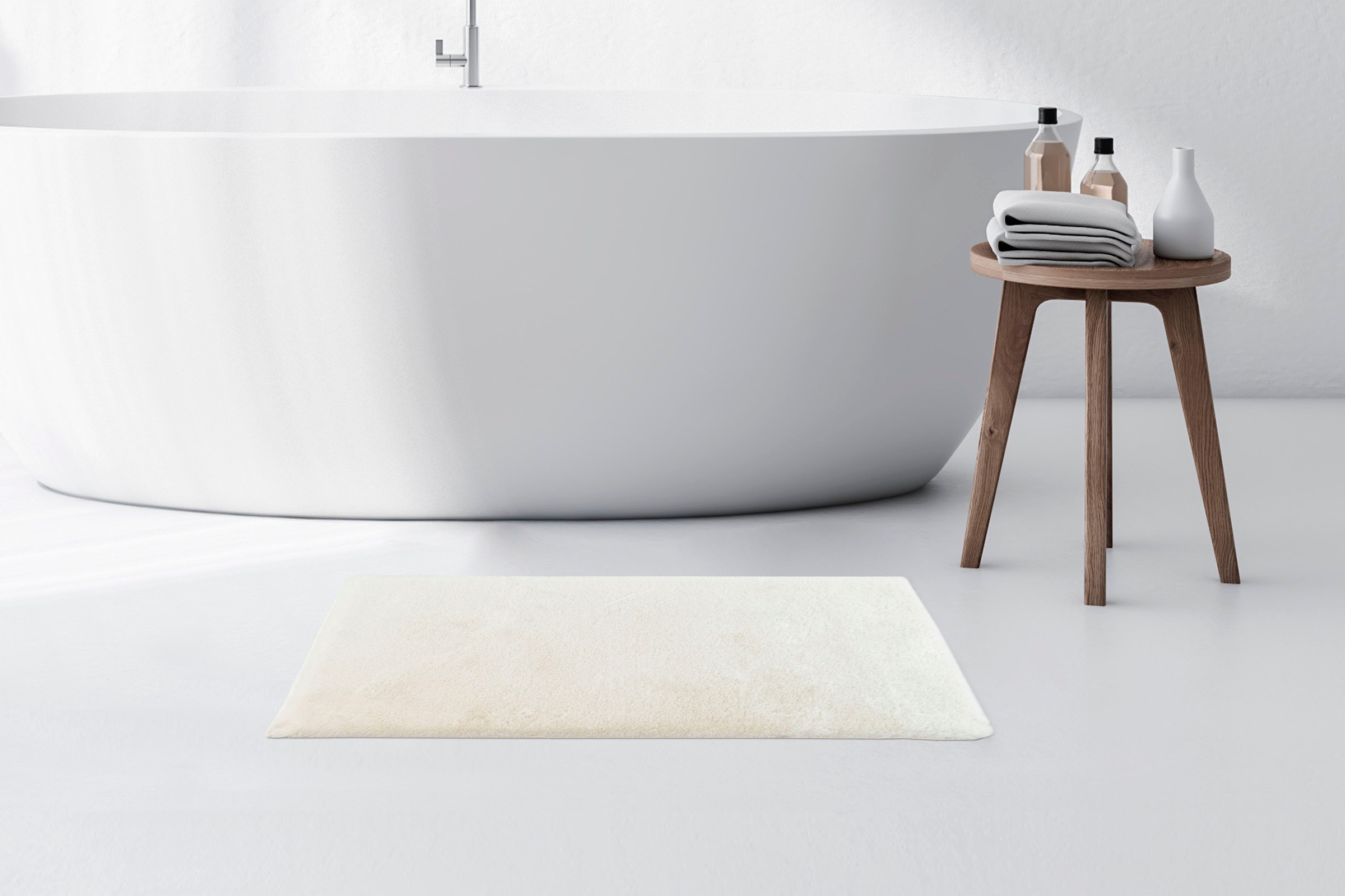 Kayoom Badematte »Rabbit Light« Höhe 22 mm rutschhemmend beschichtet fußbod günstig online kaufen