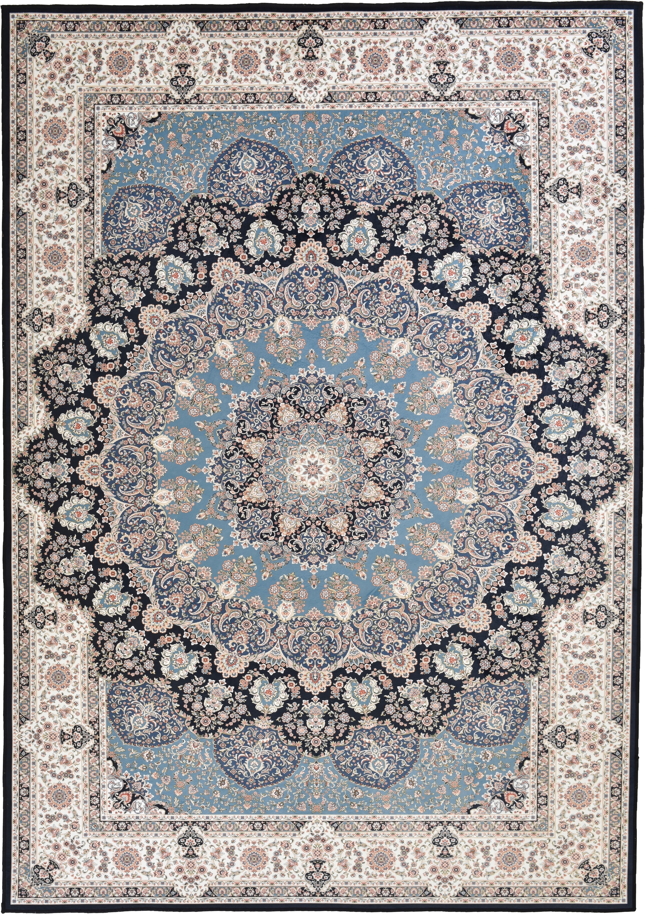 Gino Falcone Teppich »Adele Print« rechteckig 3 mm Höhe Orient-Optik, ideal im Wohnzimmer & Schlafzimmer