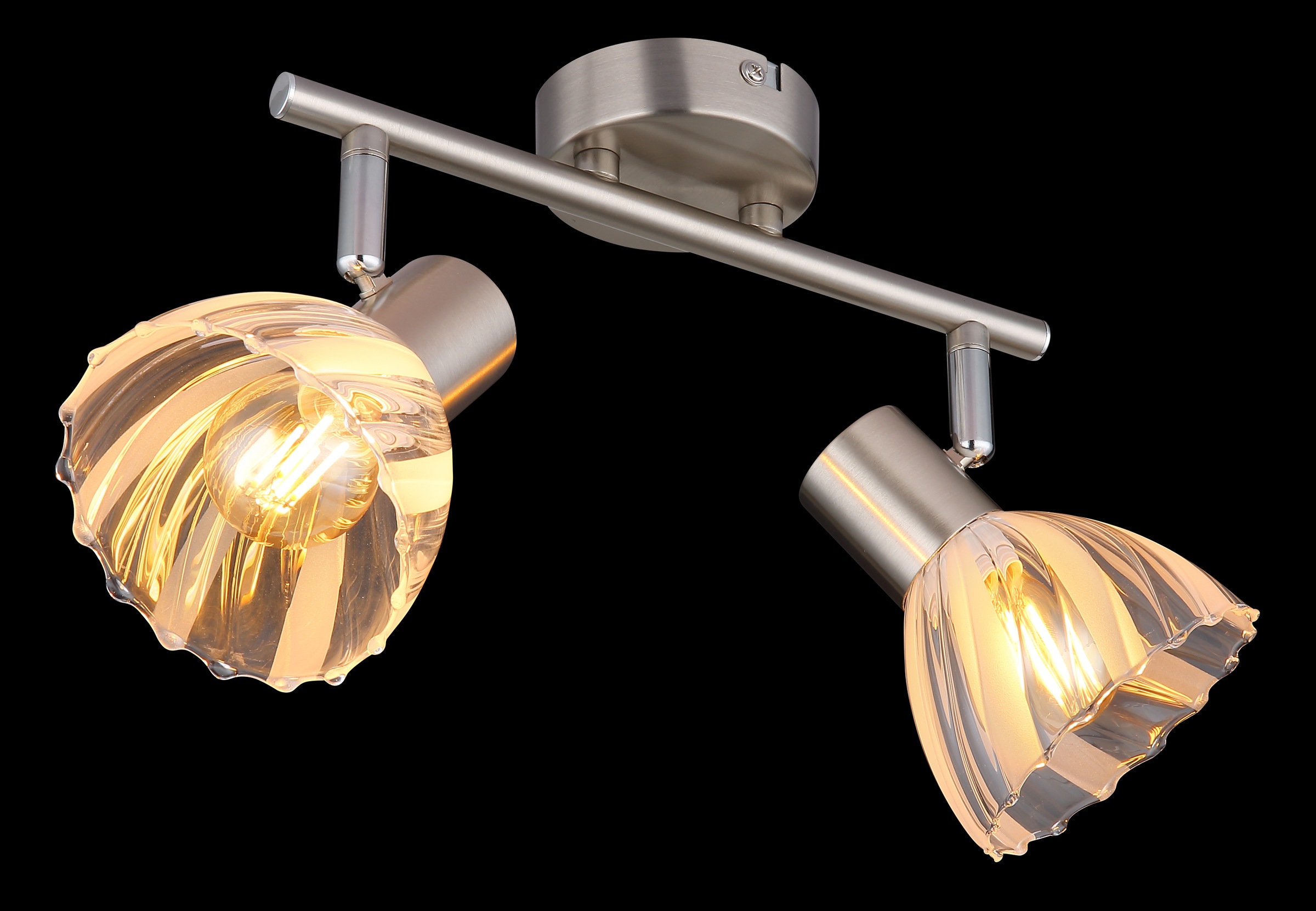 GLOBO LIGHTING Deckenstrahler »ZACHERY« E14 1 Stk. Spot Deckenspot Flur Schlafzimmer Wohnzimmer