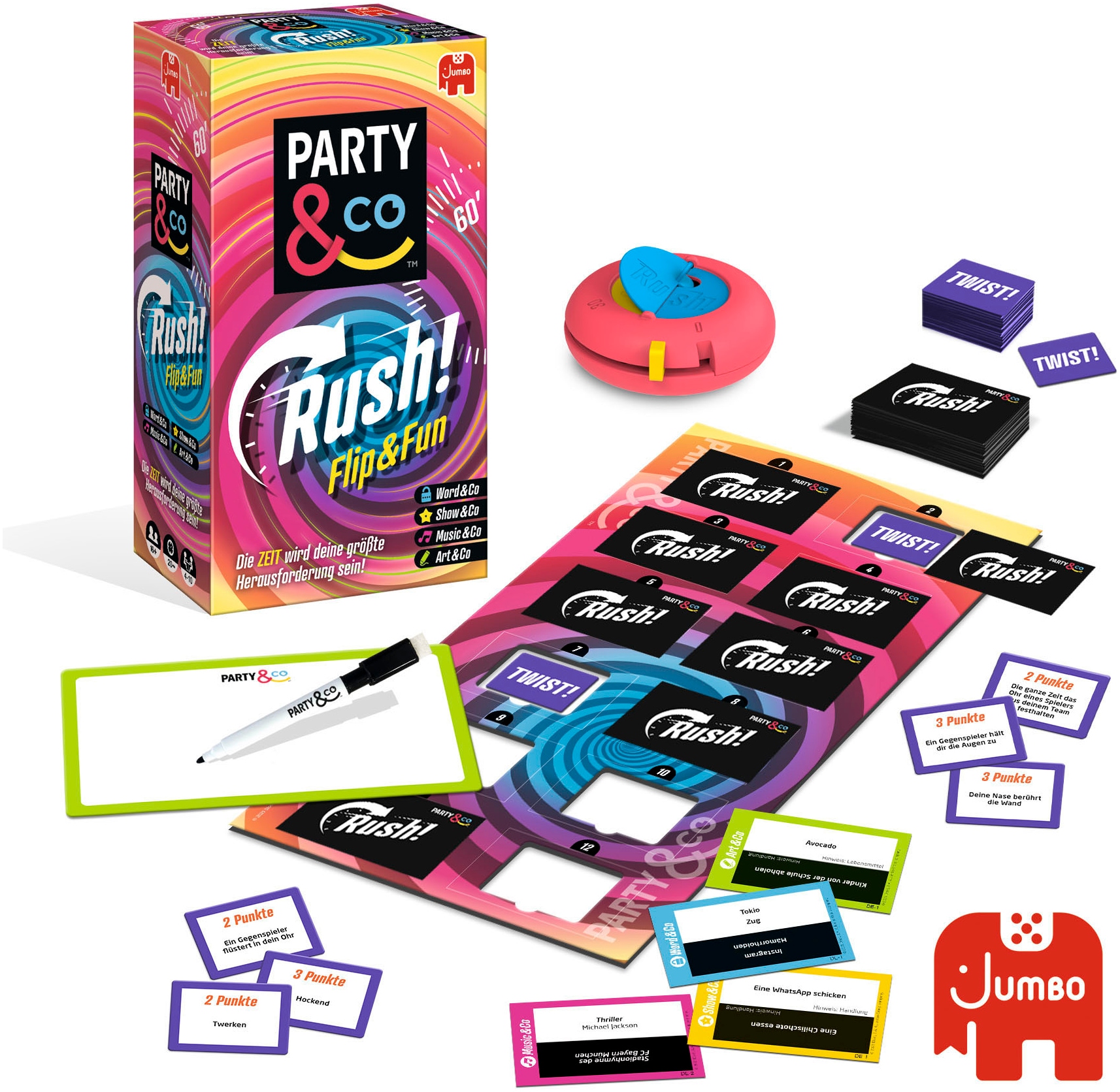 JUMBO Spiel »Party & Co Rush«