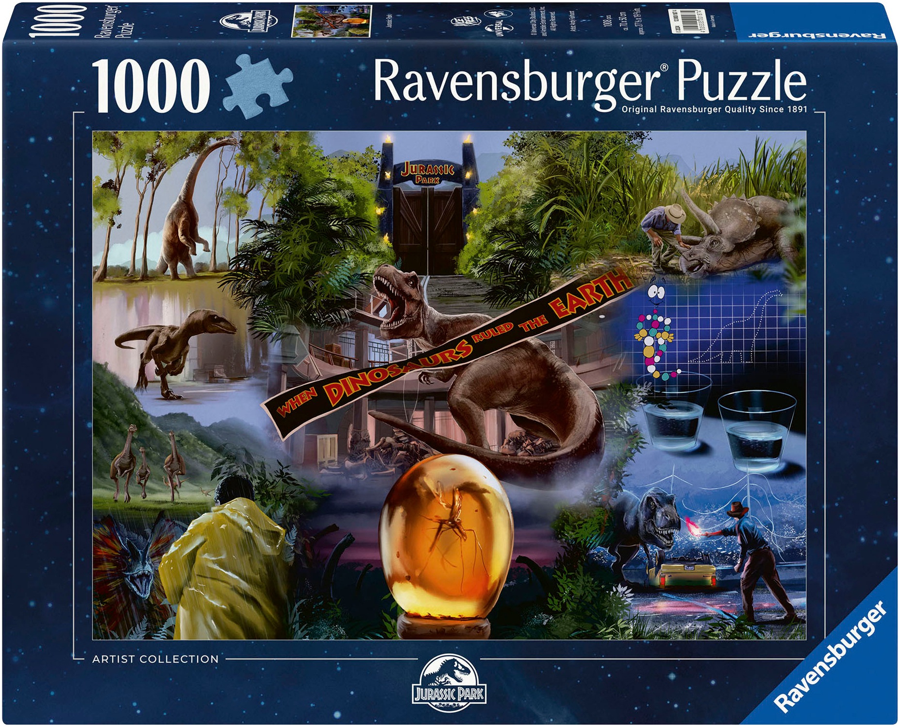 Ravensburger Puzzle »Artist Collection, Jurassic Park«, Made in Germany