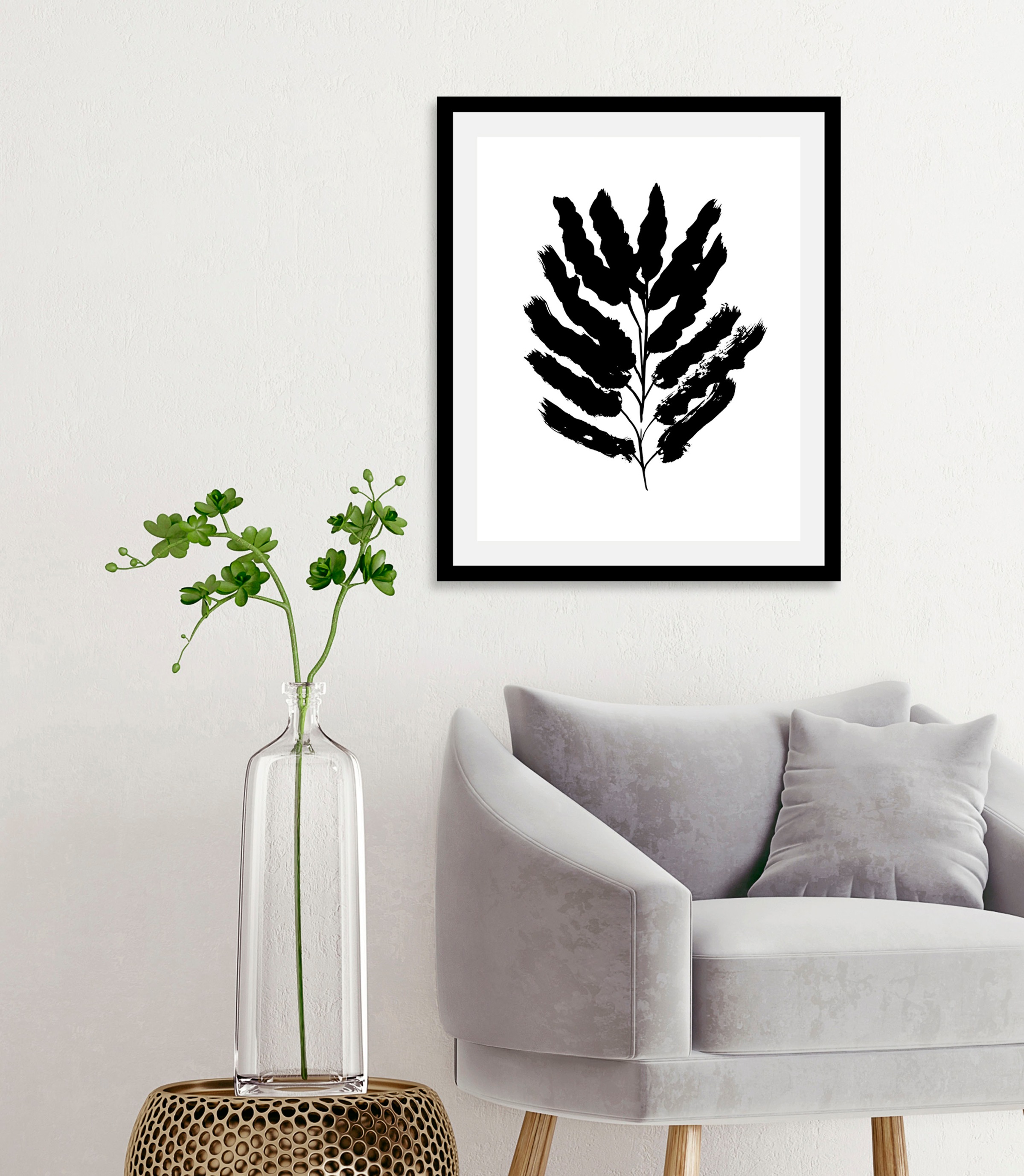 queence Bild »Holle«, (1 St.), HD Premium Poster-Druck inkl. Holzrahmen günstig online kaufen