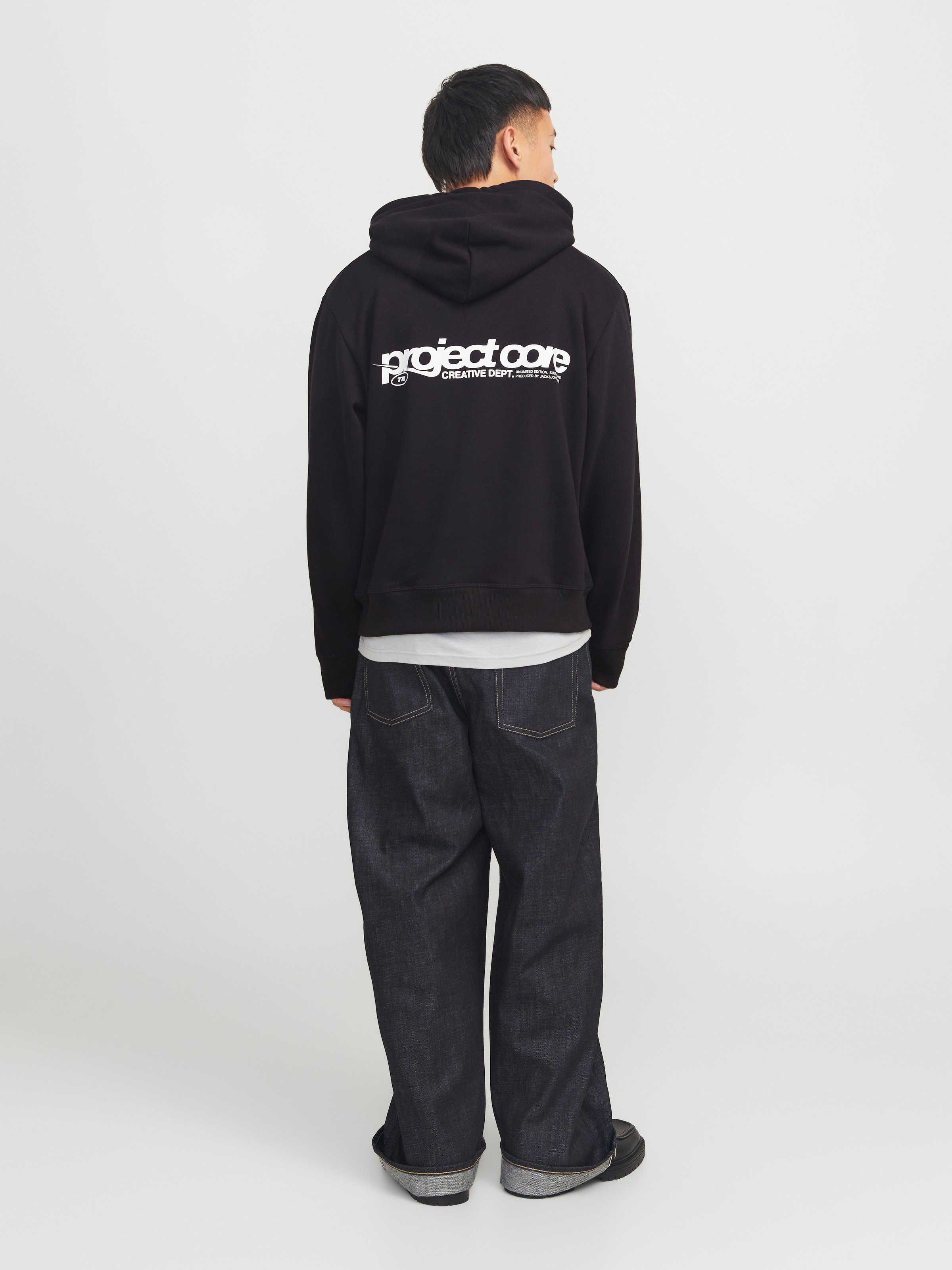 Jack & Jones Kapuzensweatshirt »JCOUNION PRINT SWEAT HOOD NOOS«