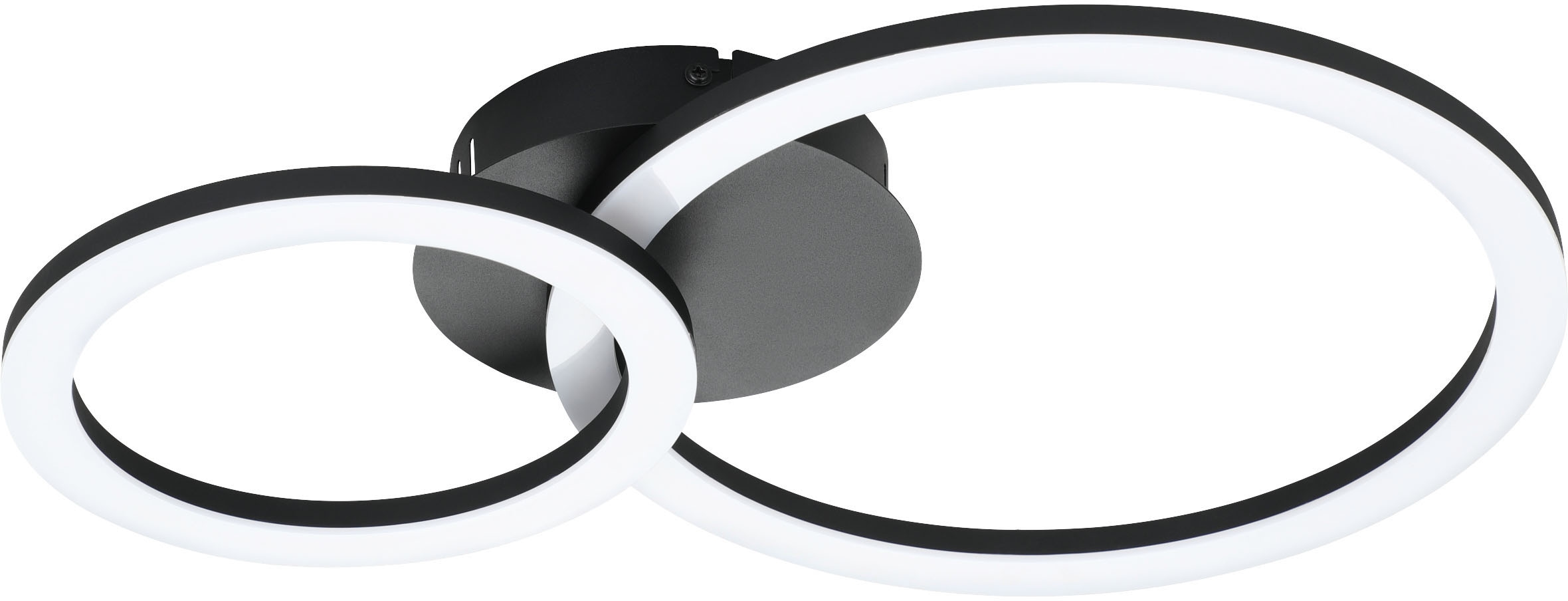 EGLO LED-Deckenleuchte »PARRAPOS-Z«, in schwarz aus Stahl / inkl. LED fest günstig online kaufen