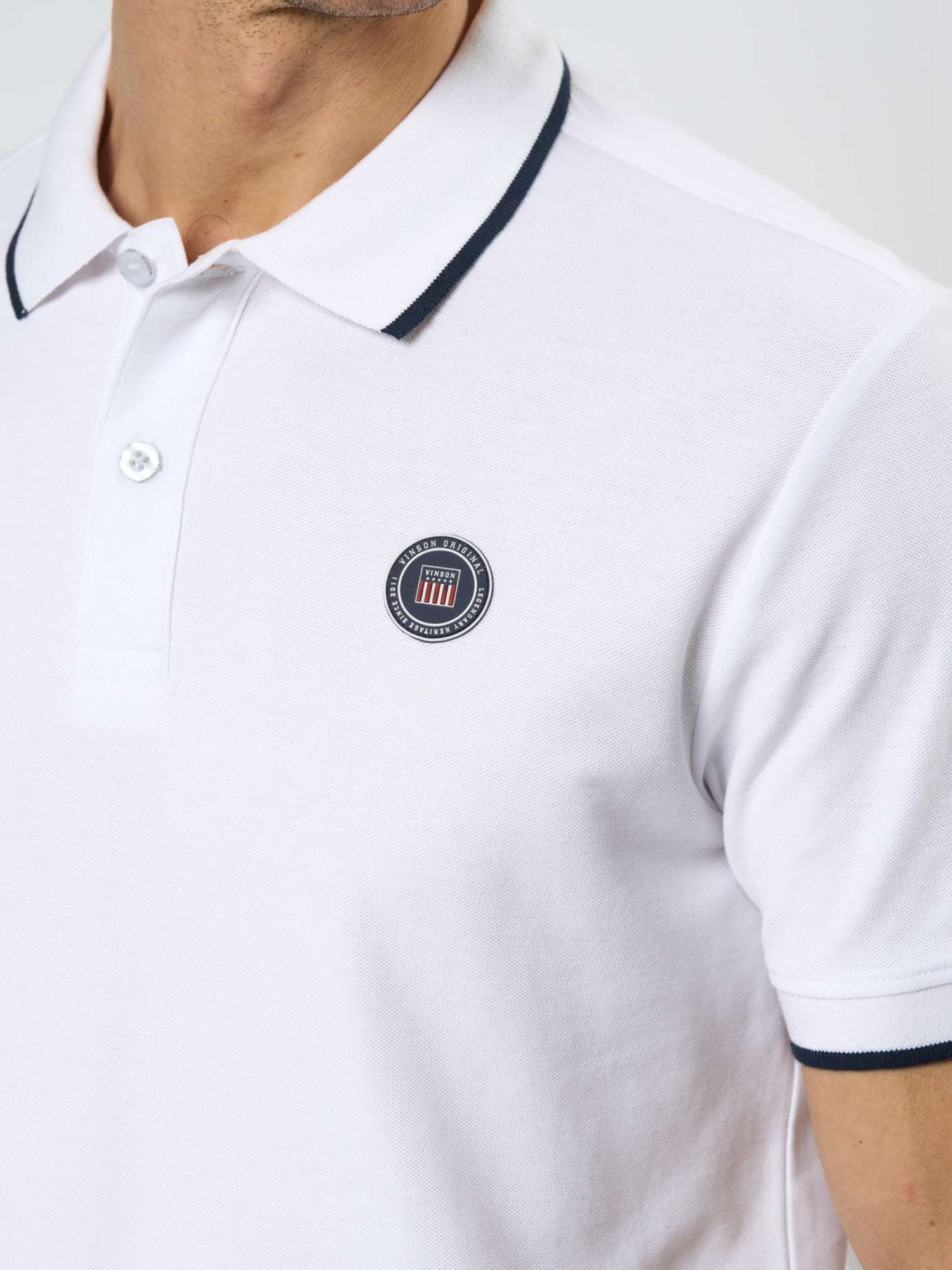 VINSON Kurzarmhemd »VINSON 2-pack Polo VMRonald«