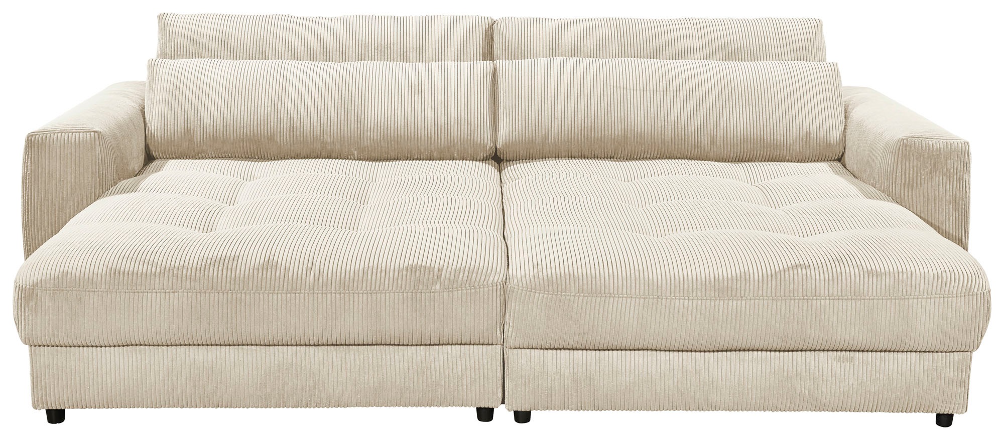 ED EXCITING DESIGN Loveseat »Barura«, (2 St.), Big-Sofa mit 2 Nierenkissen günstig online kaufen