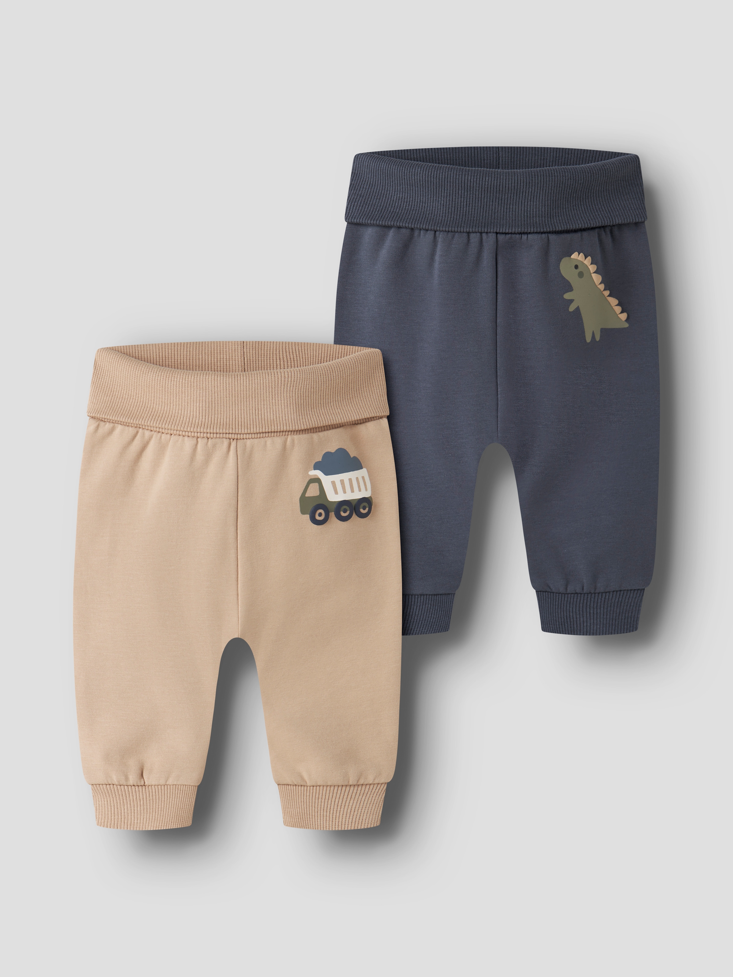 Name It Sweathose »NBMVONNE 2P SWEAT PANT BOX BRU«  Baumwollmischung, regular fit