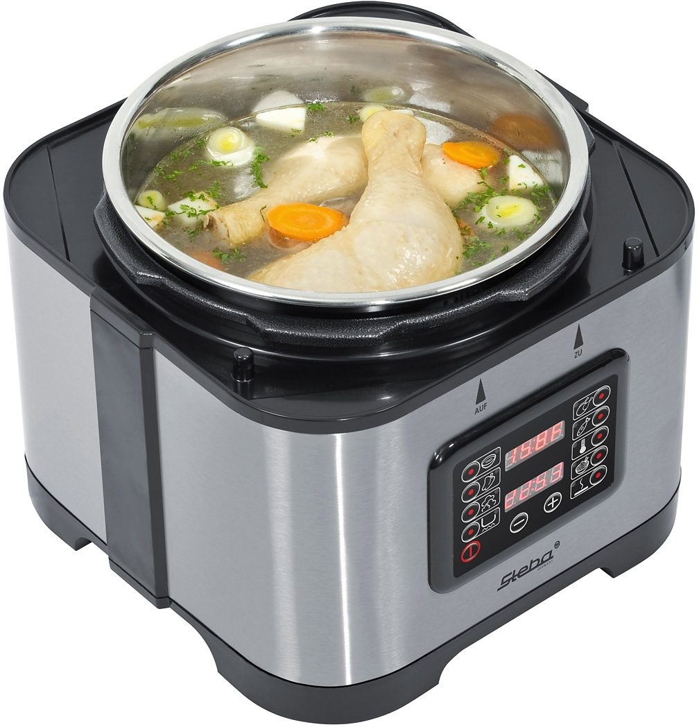 Steba Dampfdruck-Kocher »DD 1«, 800 W, 9 Automatikprogramme, 5 Liter Schüss günstig online kaufen