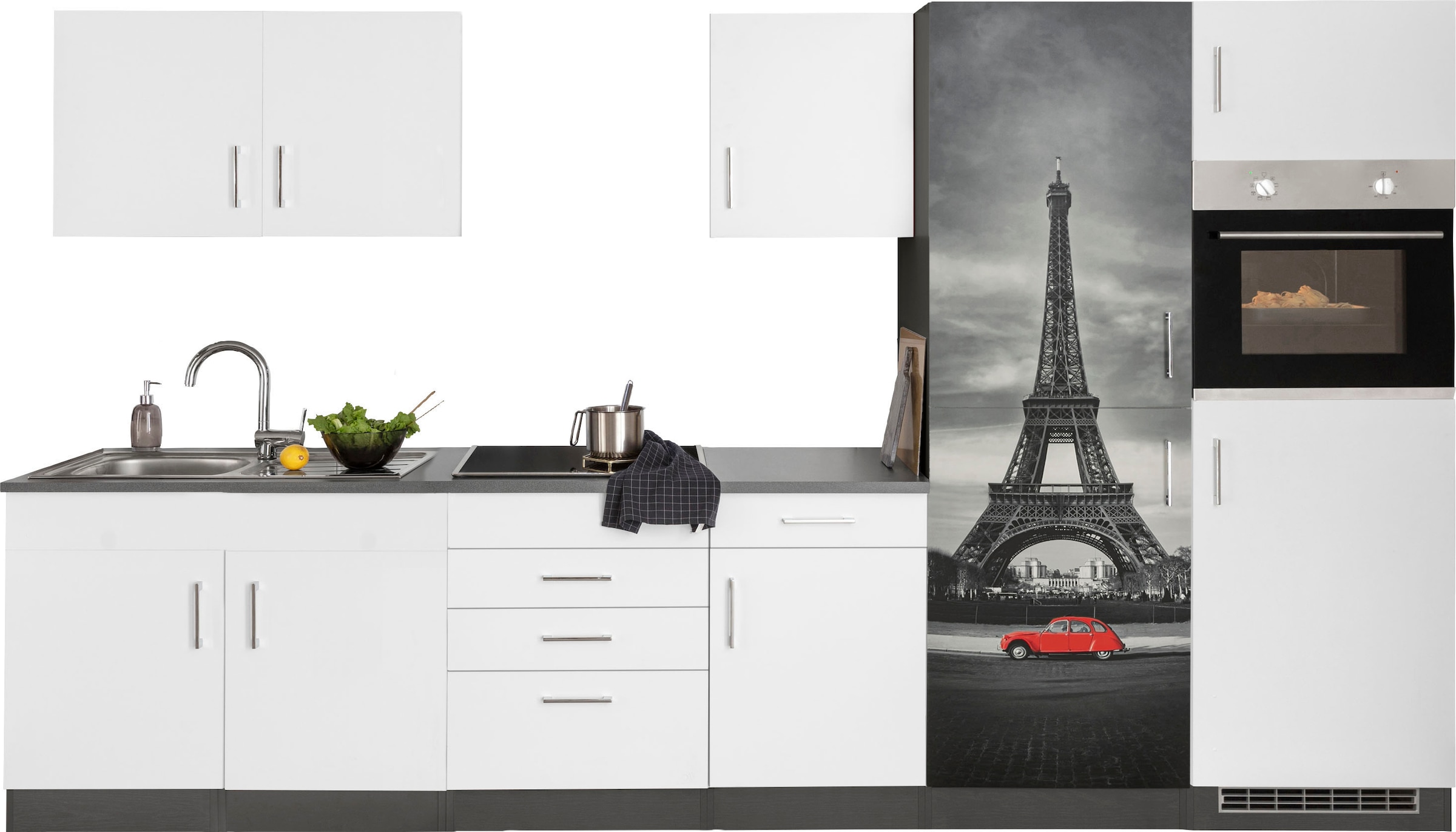 KOCHSTATION Küchenzeile »KS-Paris«, ohne E-Geräte, Breite 330 cm günstig online kaufen
