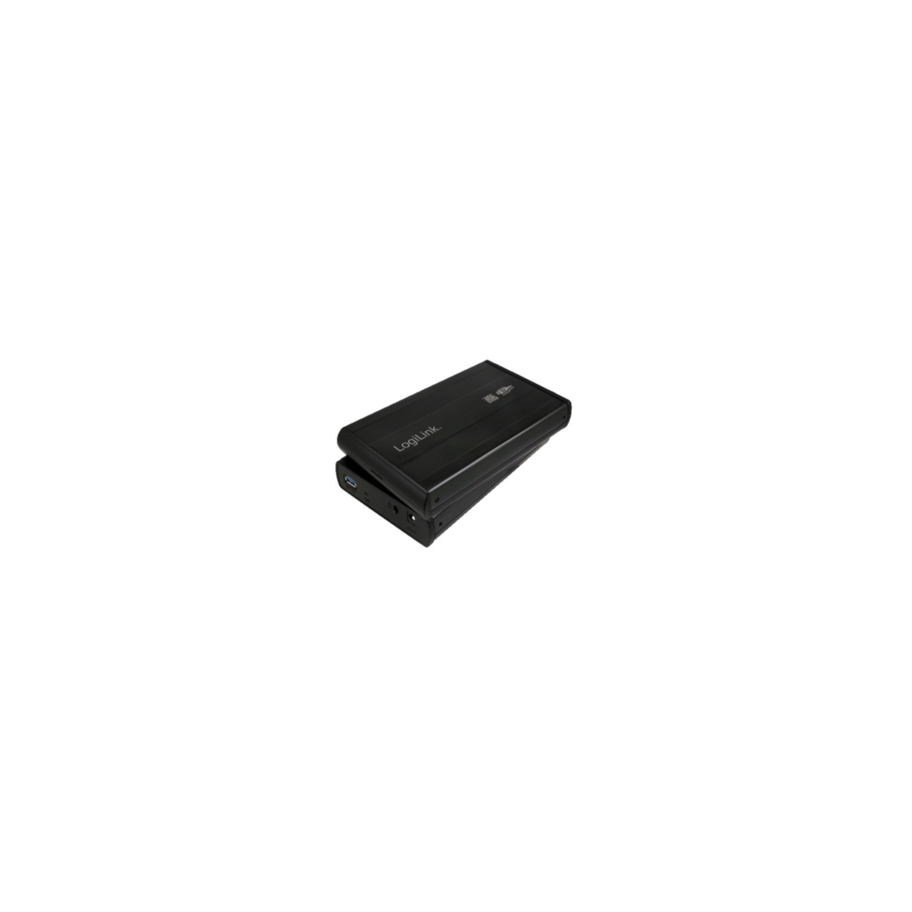 LogiLink HDD-Festplatte »USB 3.0 Gehäuse für 3,5 Zoll SATA HDD«, 3,5 Zoll, Anschluss USB 3.1 Gen 2