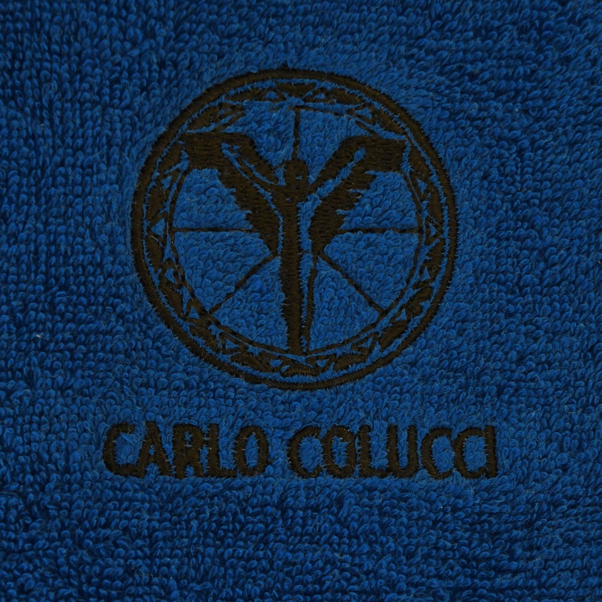 CARLO COLUCCI Strandtuch »Sandro«, (1 St.), mit Logo-Stickerei