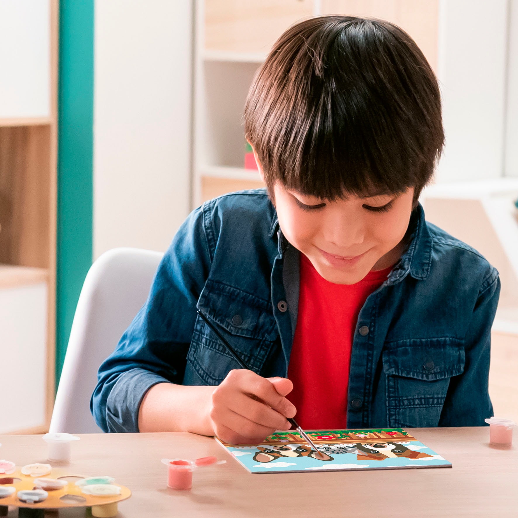 Ravensburger Malen nach Zahlen »CreArt, Hunde und Katze«, Made in Europe