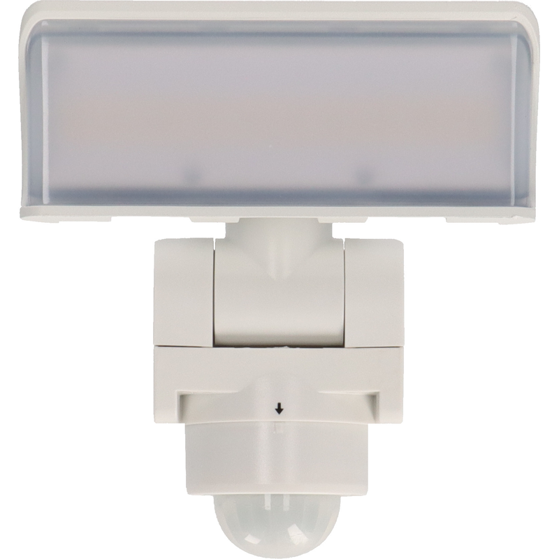BRENNENSTUHL LED Wandstrahler LED-Modul mit Bewegungsmelder, bis zu 10 m Reichweite weiß Einfache Wandmontage und schneller Anschluss möglich, dank...