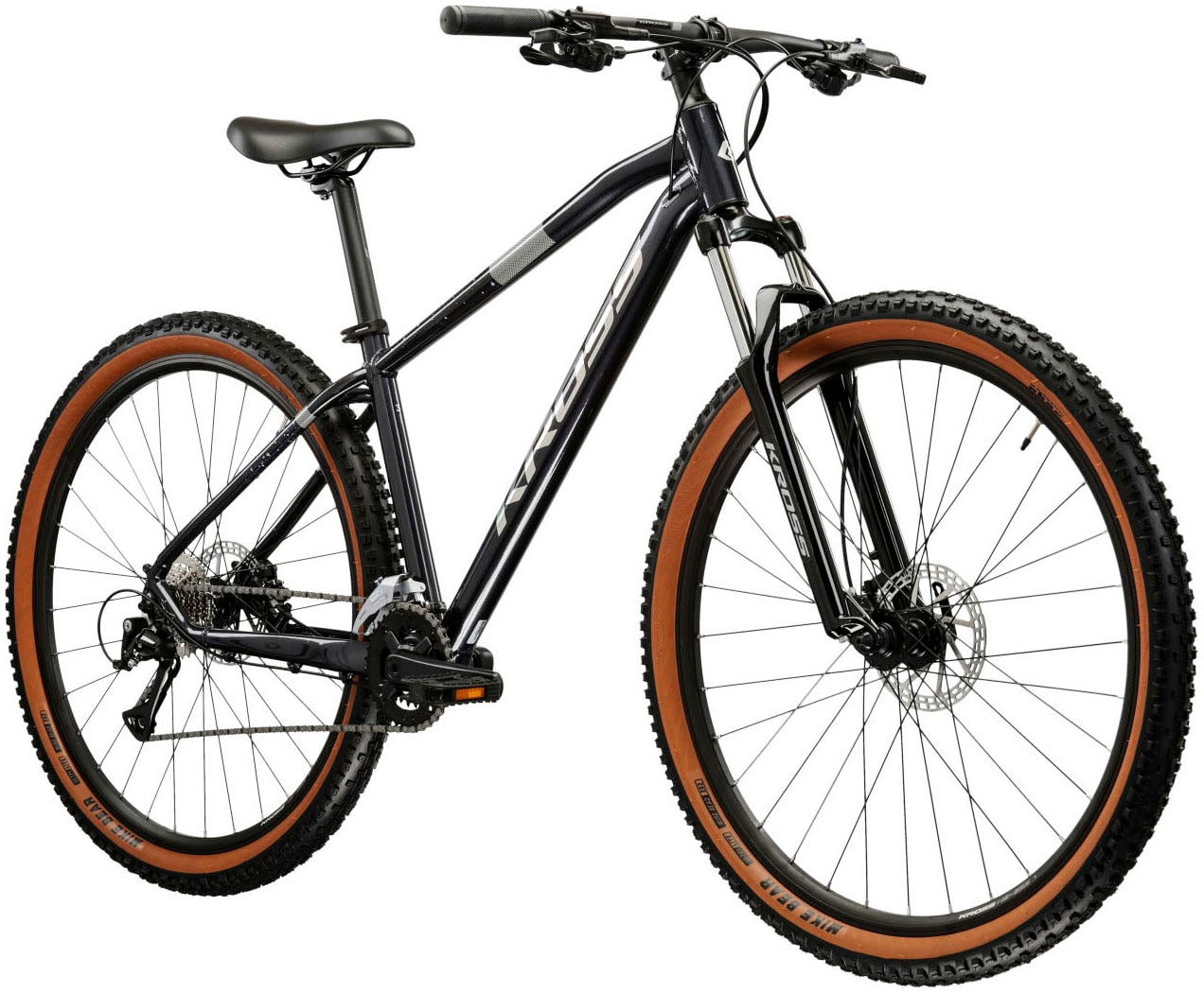 Kross Mountainbike »KROSS Mountainbike Hardtail 29" Hexagon 3.0 ULT.RA grau 16 Gänge« 16 Gang Shimano ACERA M3020 Schaltwerk Kettenschaltung