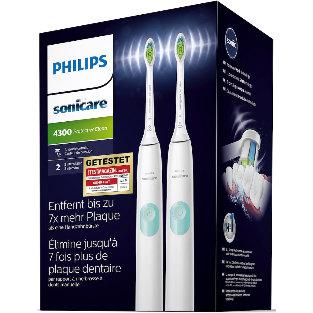 Philips Sonicare Elektrische Zahnbürste »HX6807/35«, 2 St. Aufsteckbürsten