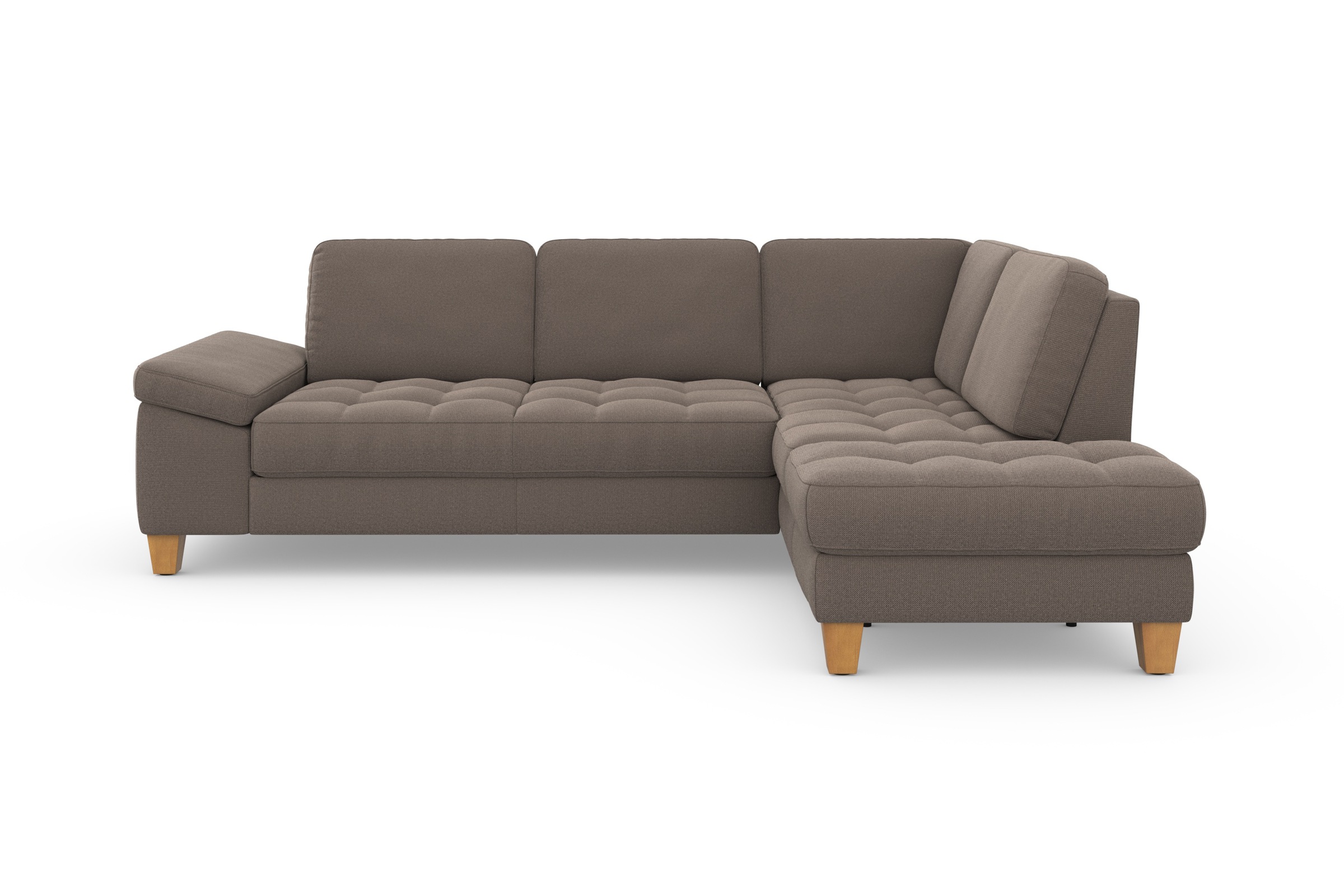 sit&more Ecksofa »Westham L-Form«, mit Ottomane, mit oder ohne Bettfunktion, Bettkasten, Verstellung