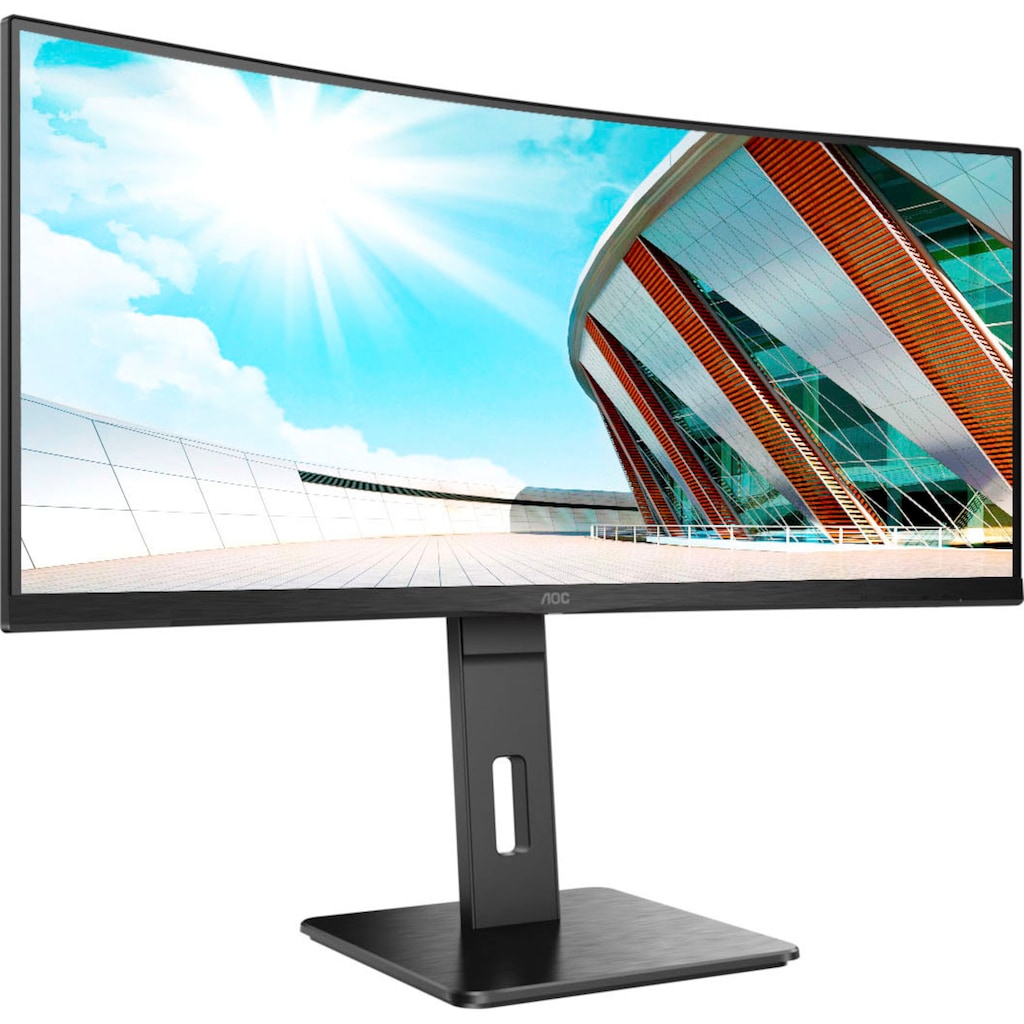 AOC Curved-Gaming-Monitor »CU34P2A«, 86,4 cm/34 Zoll, 3440 x 1440 px, UWQHD, 1 ms Reaktionszeit, 100 Hz