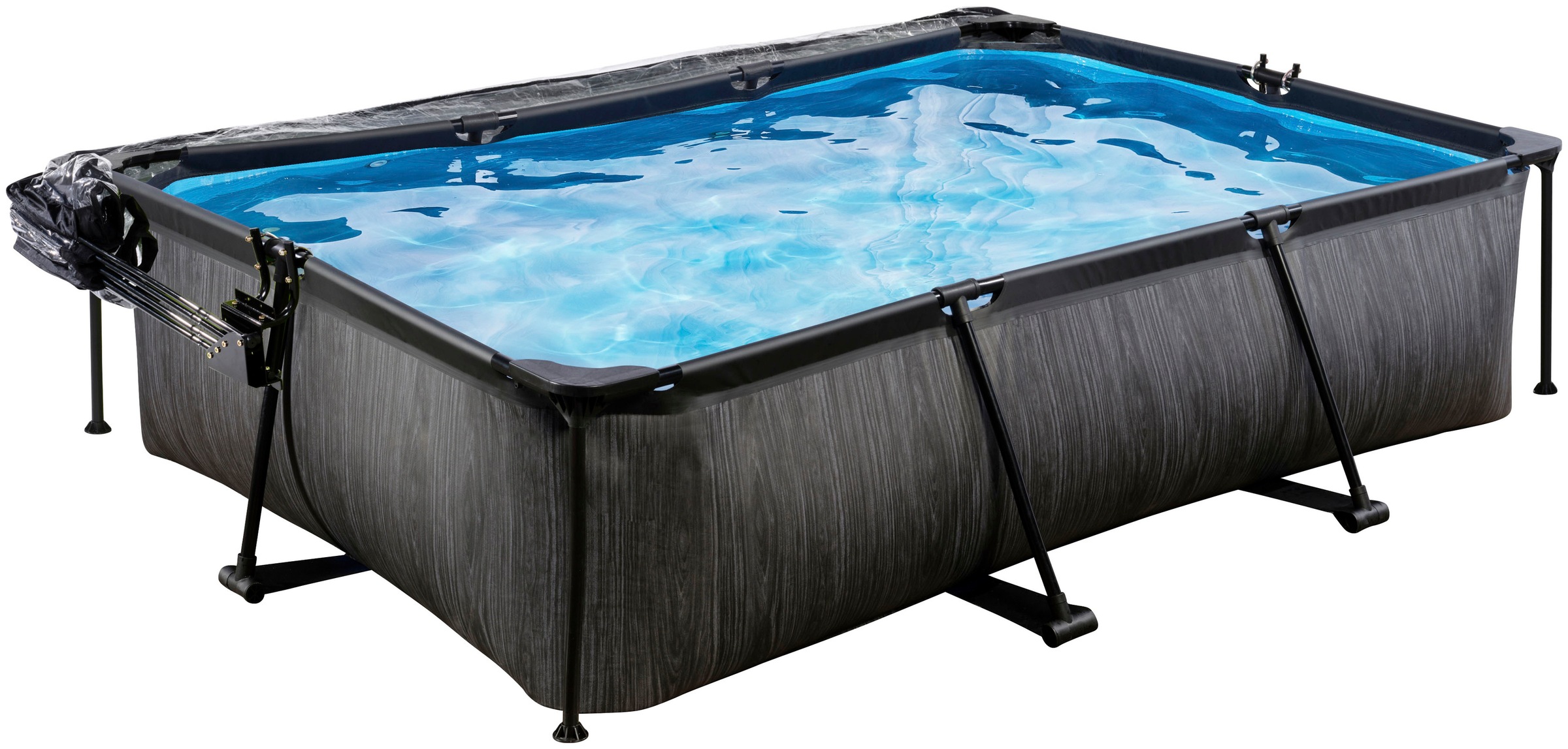 EXIT Framepool, (Set, 3 tlg.), BxLxH: 200x300x65 cm, mit Kartuschenfilter und Abdeckung