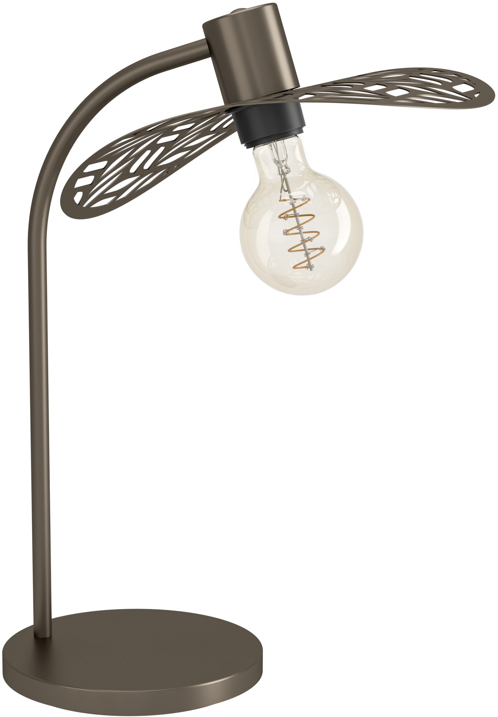 EGLO Tischleuchte »SWABY Tischlampe - Stahl - E27 - 1X60W - IP20« E27 1 Stk günstig online kaufen