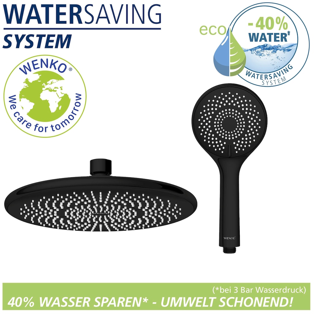 WENKO Duschsystem »Watersaving«