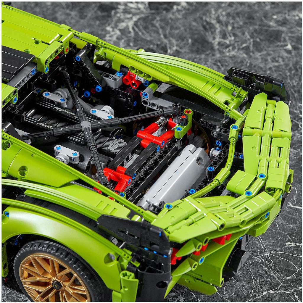 LEGO® Konstruktionsspielsteine »Lamborghini Sián FKP 37 (42115), LEGO® Technic«, (3696 St.), Made in Europe