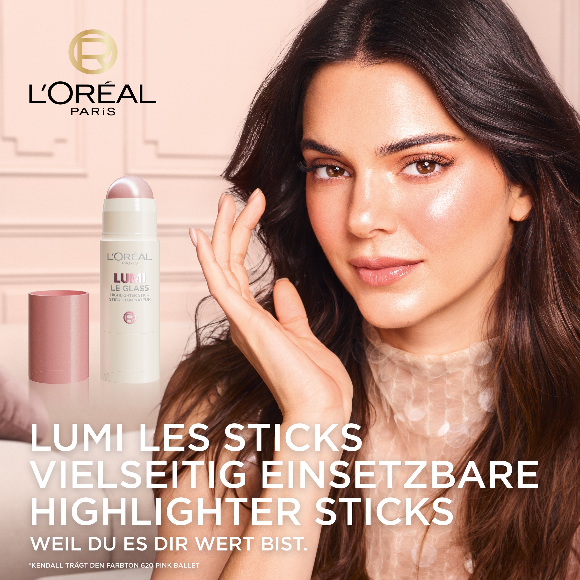 L'ORÉAL PARIS Highlighter »L'Oréal Paris Lumi Le Glass Highlighter Stick«