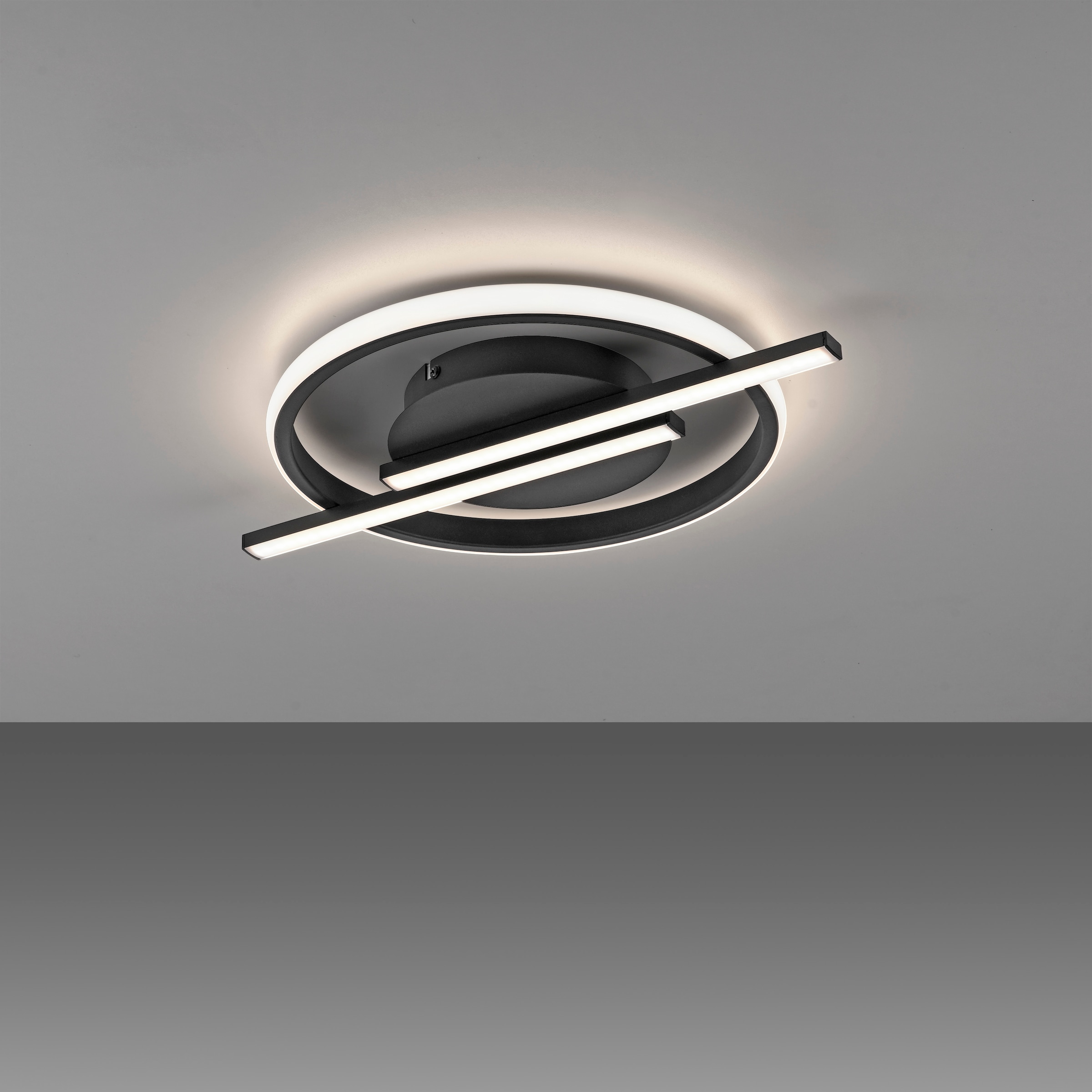 JUST LIGHT Deckenleuchte »KORSA«, 1 flammig, Leuchtmittel LED-Board | LED fest integriert, LED, dimmbar, Simply Dim, Memory, nach Trennung vom Netz