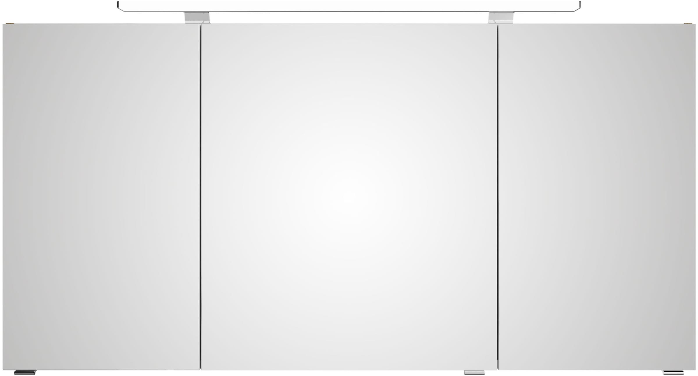 Saphir Badmöbel-Set »Serie 4010 5-teilig Keramik-Waschtisch mit LED-Spiegelschrank«, (Set), Bad Set mit Unterschrank, Hängeschrank, Midischrank, inkl. Türdämpfer