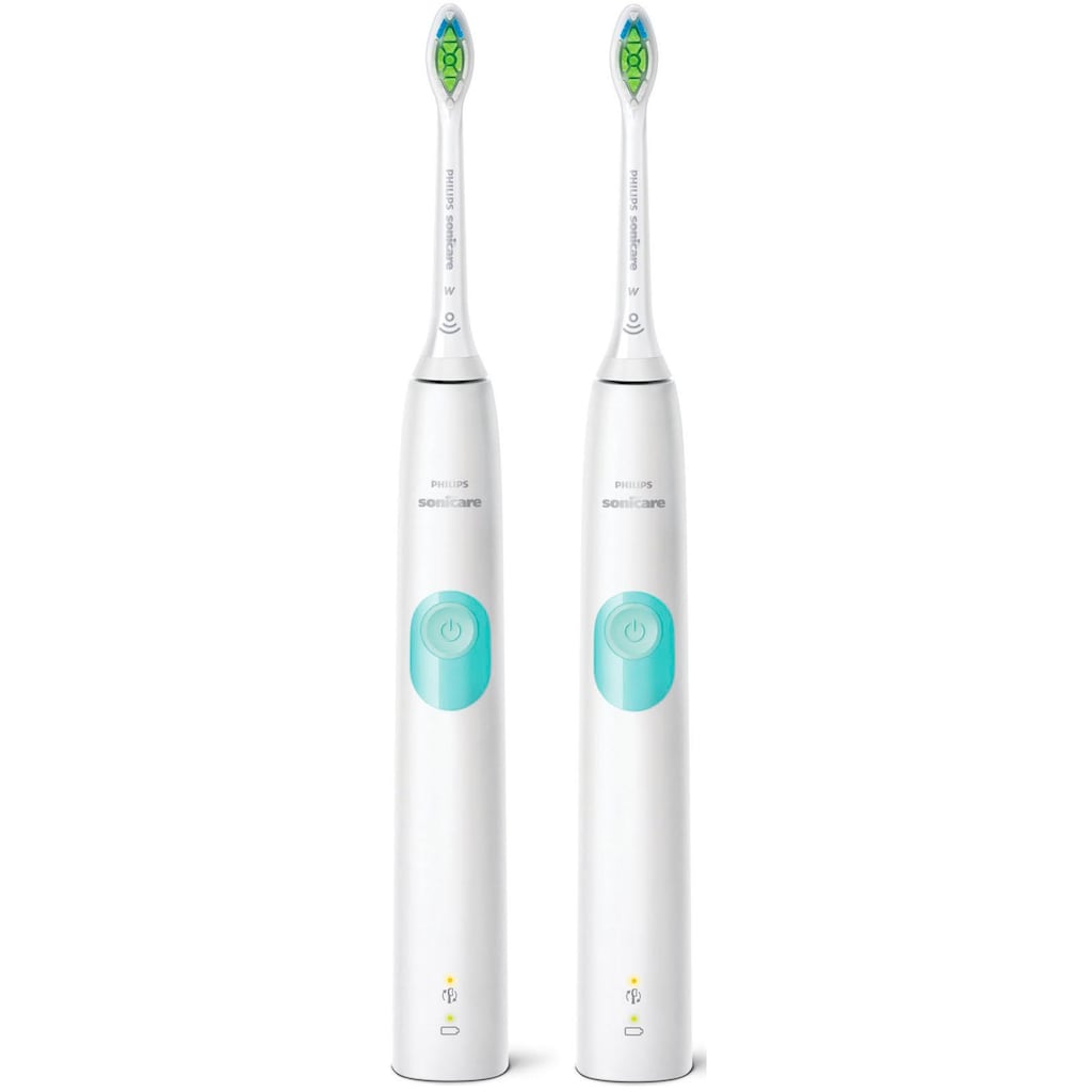 Philips Sonicare Elektrische Zahnbürste »HX6807/35«, 2 St. Aufsteckbürsten, ProtectiveClean 4300, Doppelpack, 1 Putzprogramm