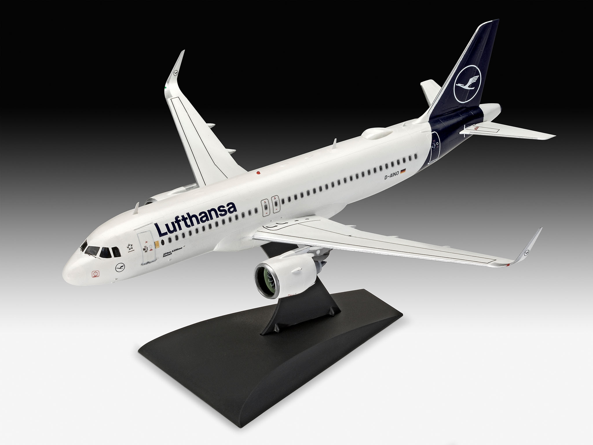 Revell® Modellbausatz »Airbus A320neo Lufthansa«, 1:144, Made in Europe