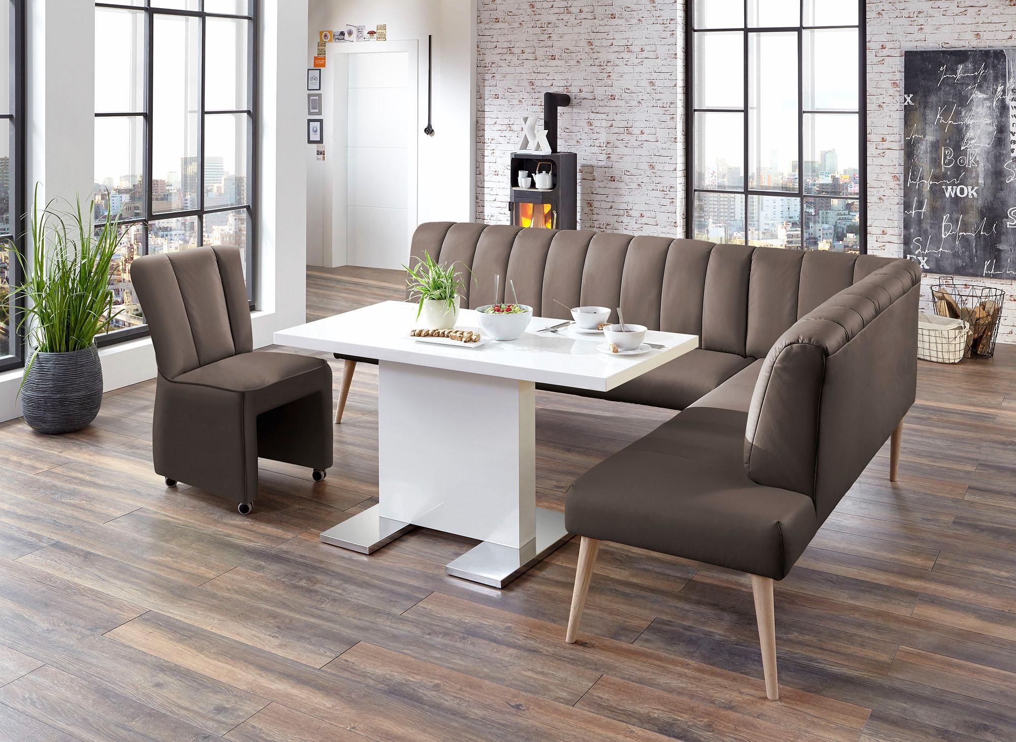 exxpo - sofa fashion Eckbank "Costa, moderne Rückensteppung, bequem und ele günstig online kaufen