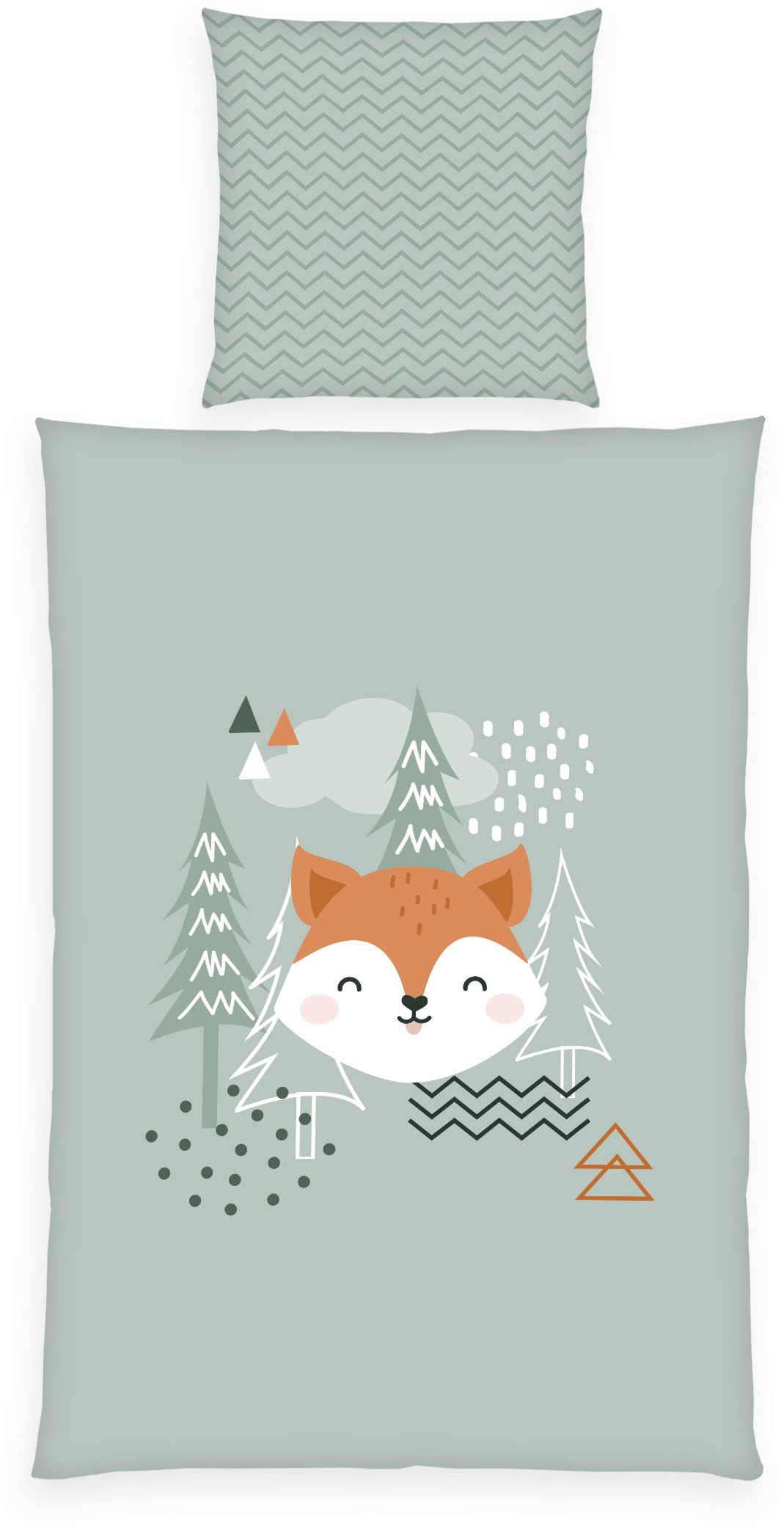 Baby Best Wendebettwäsche »Young Collection Nordic Forest«, mit tollem Wend günstig online kaufen