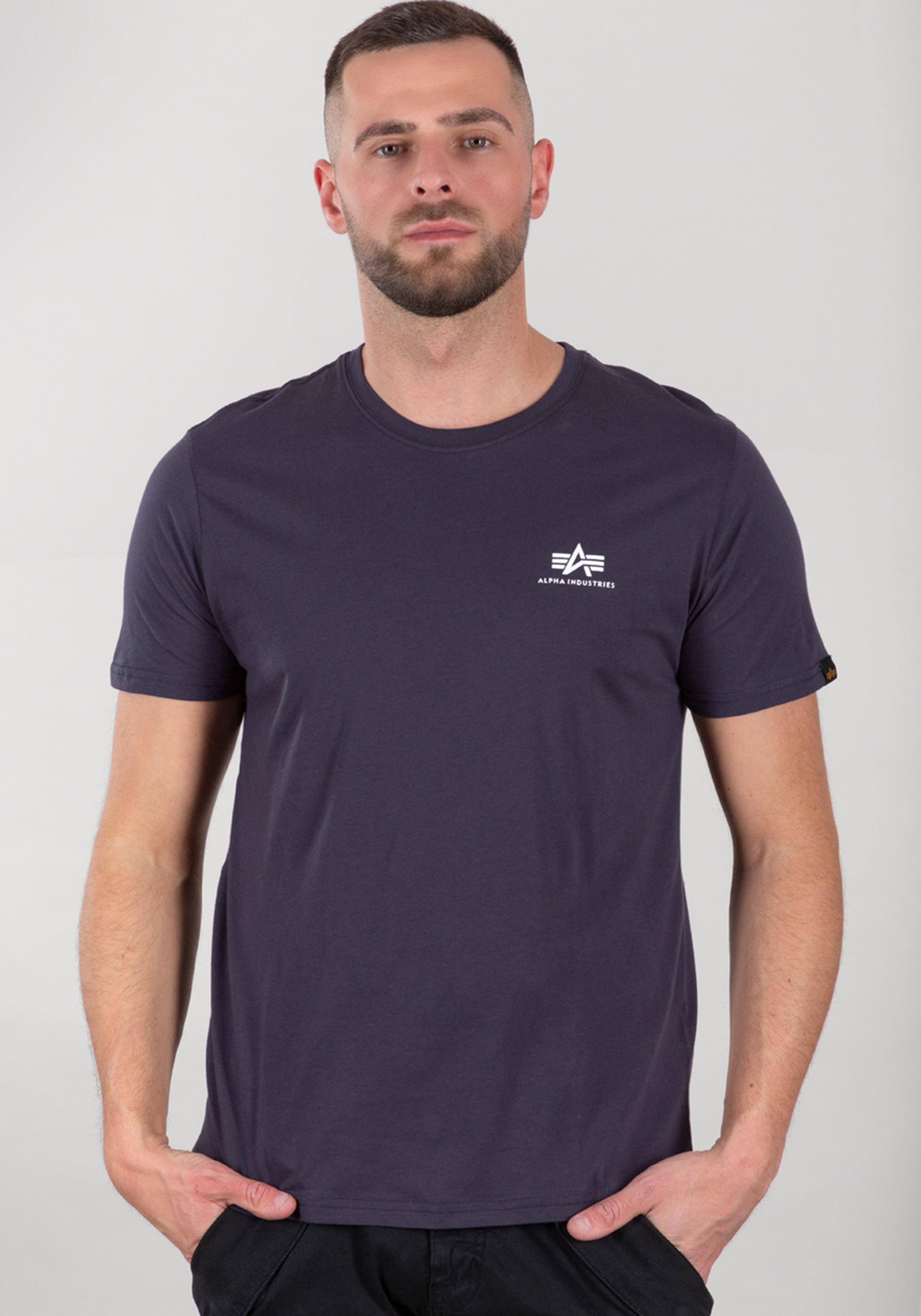 Alpha Industries T-Shirt »Alpha Industries Men - T-Shirts Basic T Small Logo«