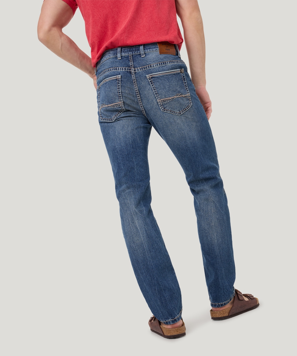 Pioneer Authentic Jeans Straight-Jeans »Rando Dicke Nähte«