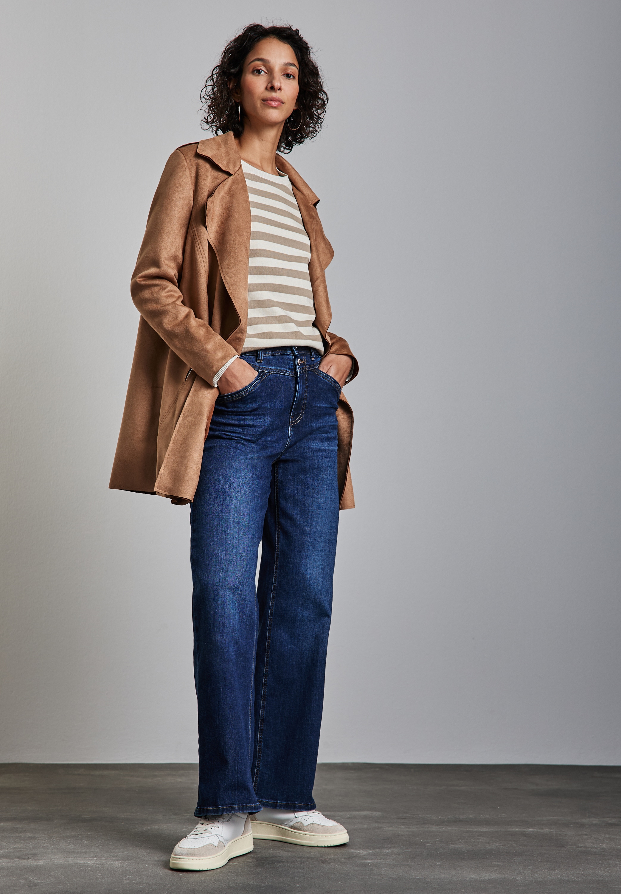 STREET ONE Sweater, im Streifen-Look