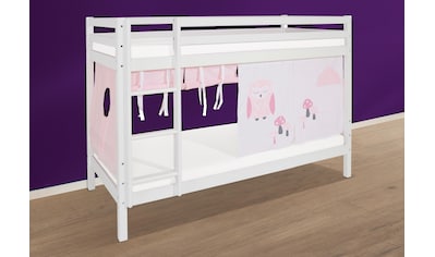 Hoppekids Etagenbett »Eule«, mit blauem oder rosafarbenem Matratzenbezug kaufen