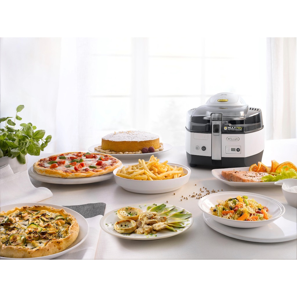 De'Longhi Heißluftfritteuse »MultiFry EXTRA FH1363«, 1400 W, Multicooker mit 4-in-1 Funktion, auch zum Brotbacken, Kapazität 1,7 kg