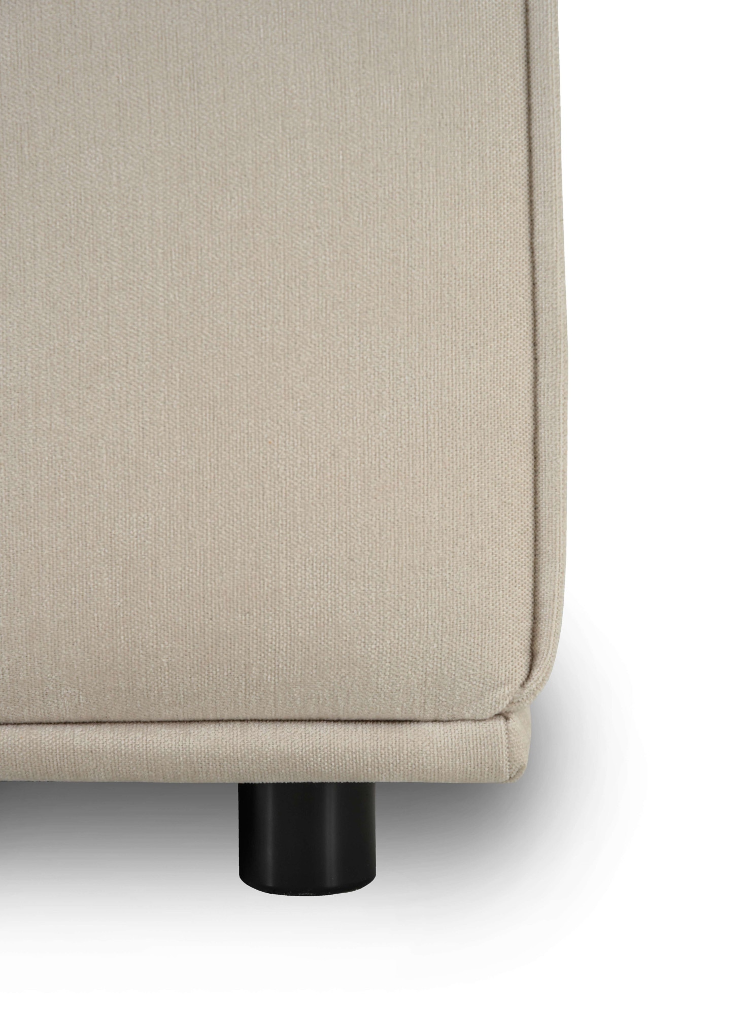 Home affaire Ecksofa »Avelin, 228 cm, L-Form, Chenille, Struktur-Boucle«, mit Wellenunterfederung, Kedernaht, bodentief, Skandi-Design
