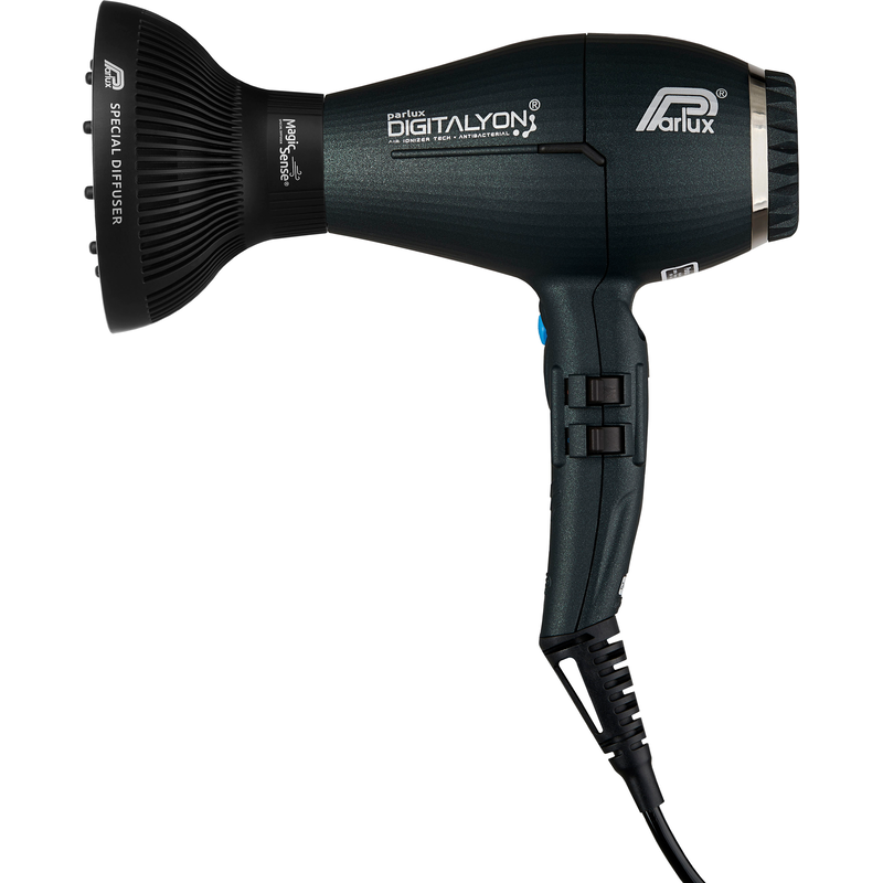 PARLUX Haartrockner »Digitalyon mit Magic Sense« 2.400 W Leistungsstarker digitaler BLDC Motor anthrazit Ecofriendly - alle verwendeten Bauteile...