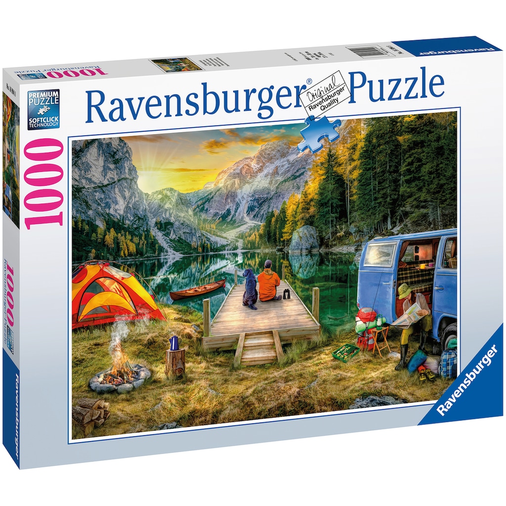 Ravensburger Puzzle »Campingurlaub«, Made in Germany, FSC® - schützt Wald - weltweit