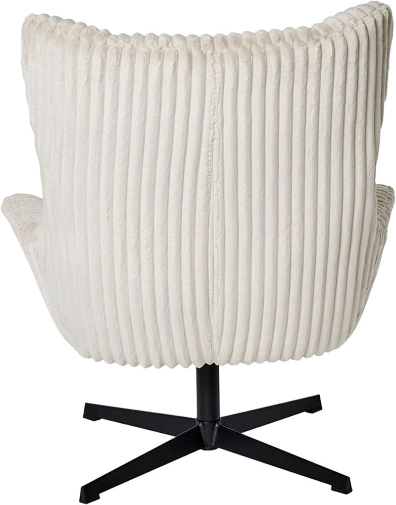 Jahnke Sessel »LOUNGE SNOOZE« Loungesessel, drehbar, dick gepolstert, Armlehnen, weicher Cordbezug