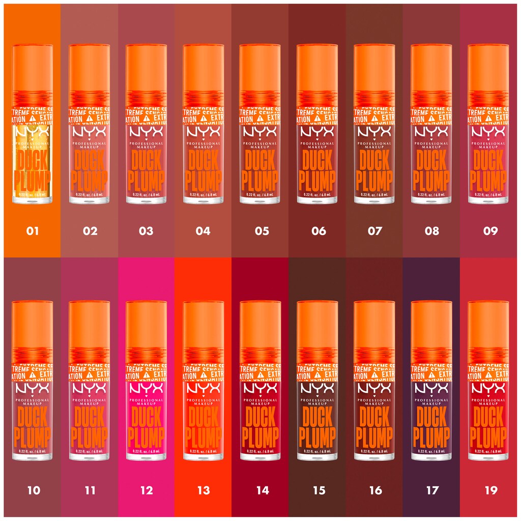 NYX Lipgloss »NYX Professional Makeup Duck Plump Clearly Spicy«
