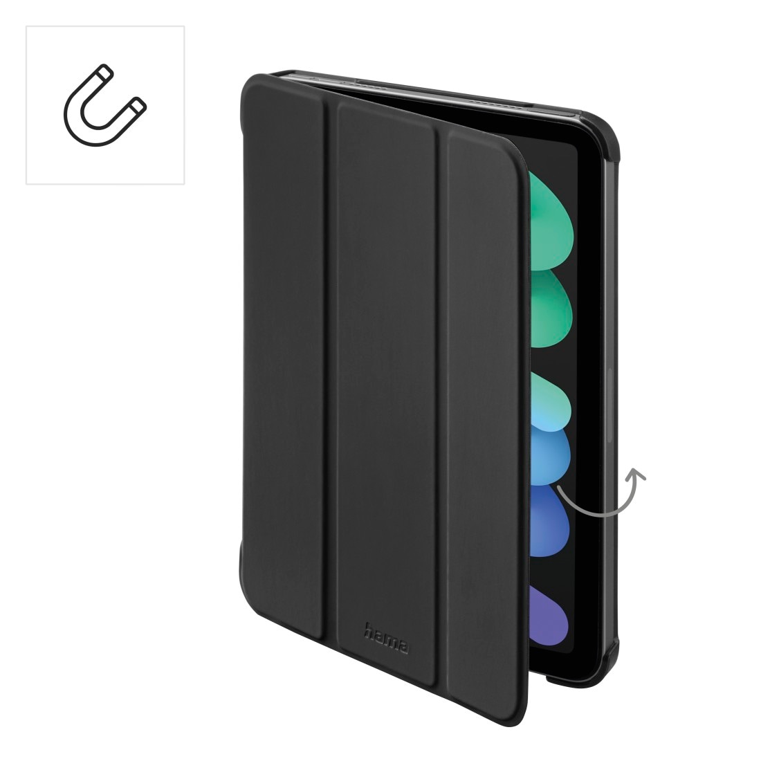 Hama Tablet-Hülle »Schutzhülle "Fold" für Apple iPad mini 8.3" (2024)«