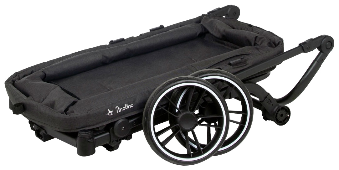 Pinolino® Bollerwagen »Cruiser Premium«, (Set), BxTxH: 118x64x116 cm, inkl. Babyschalenadapter und Regenschutzhaube
